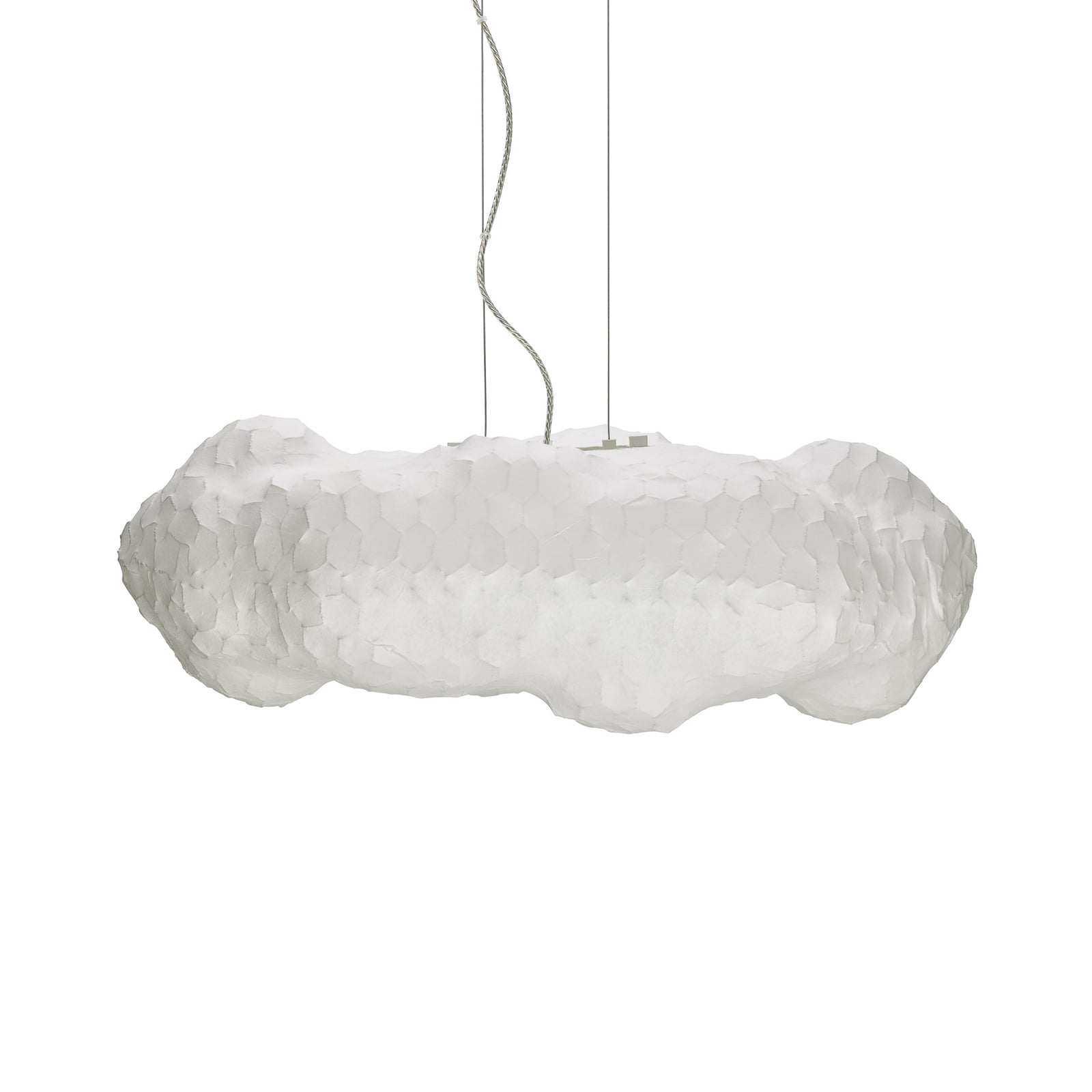 Nuevo pendant light, white, polyresin, metal, E27 - By Rydéns Nuevo pendant light, white, polyresin, metal, E27 - By Rydéns