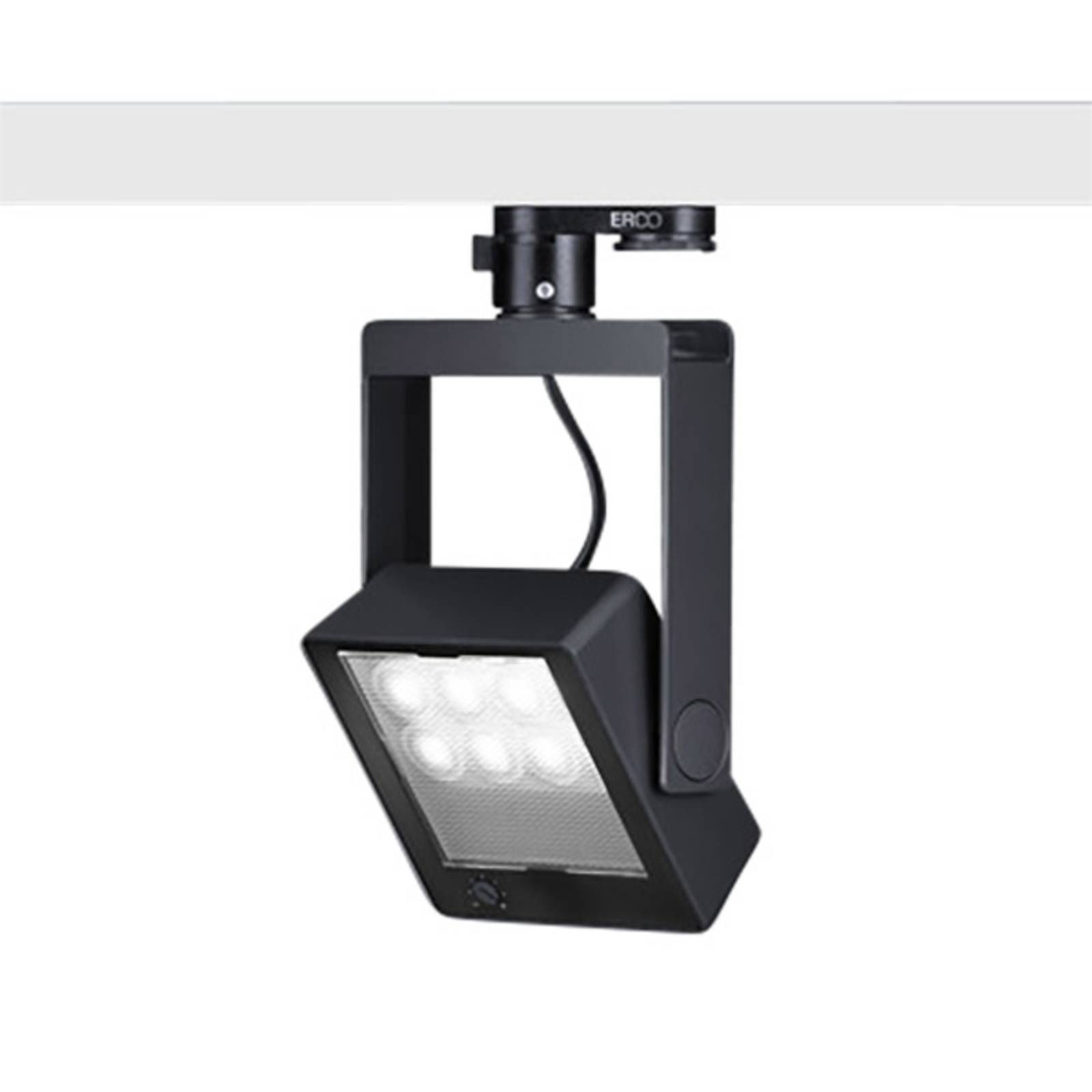 ERCO Logotec 230V spot 12W wallwash 940 black