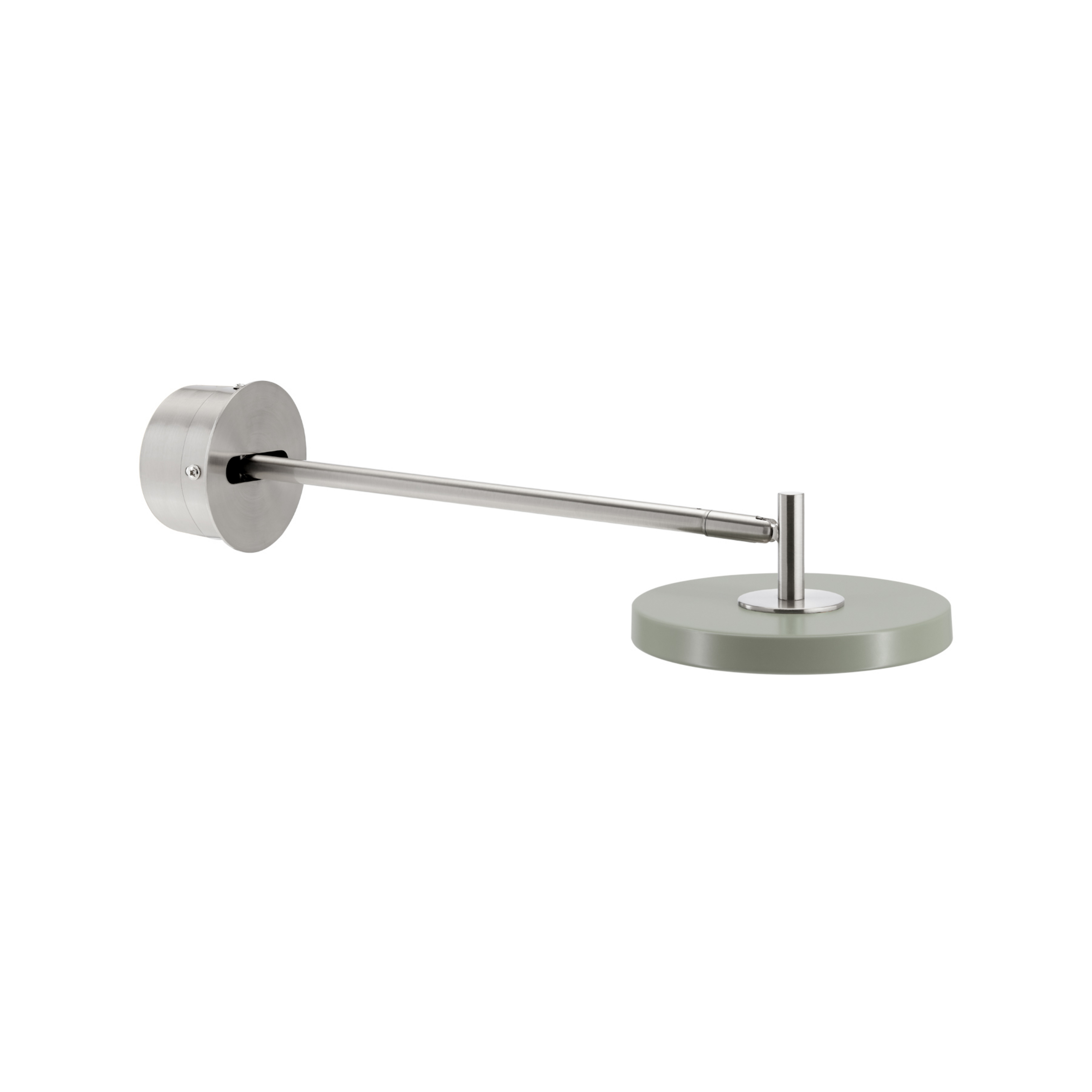 Asteria Long LED-Wandlampe, oliv, Stahl, Hardwire - UMAGE