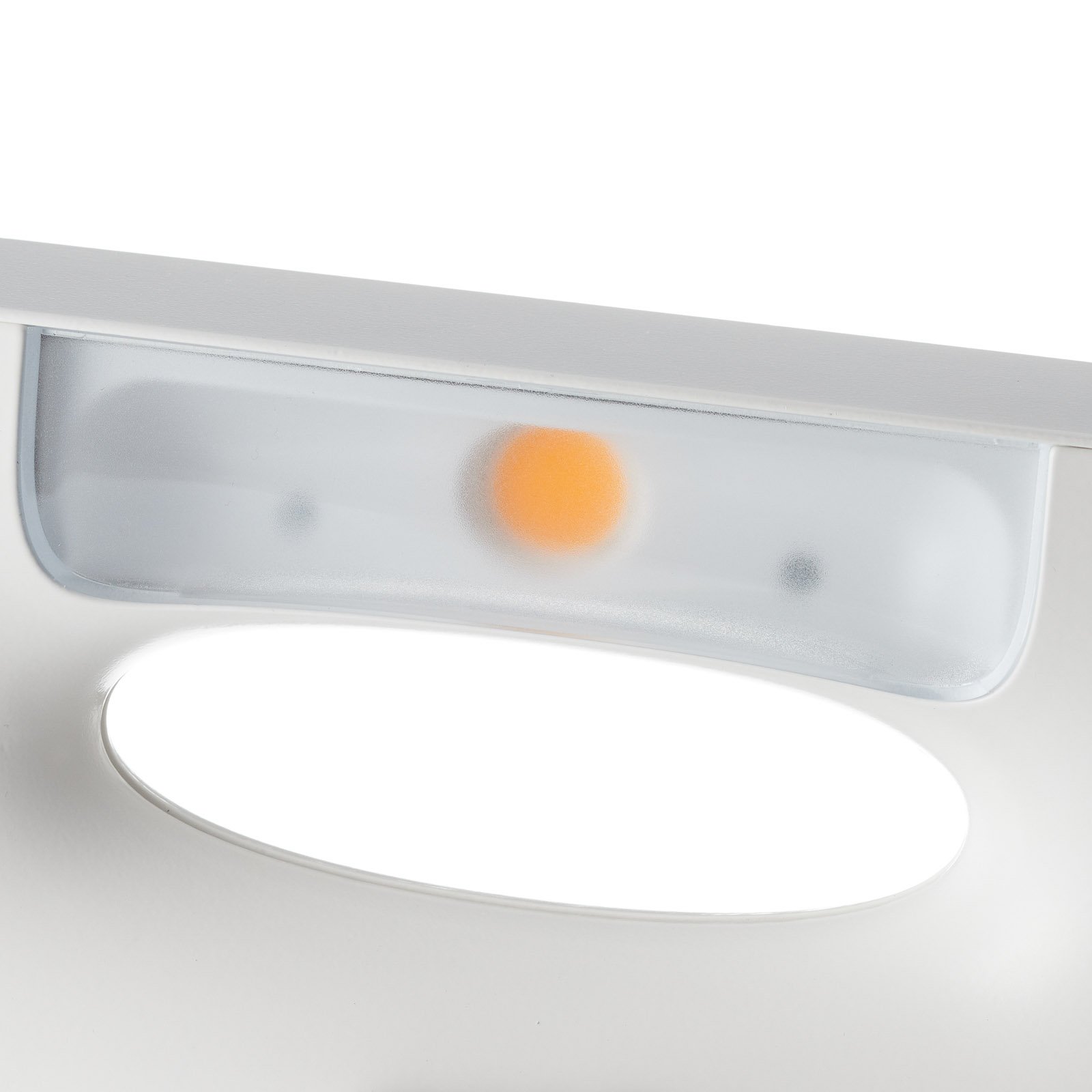 Biele nástenné LED svietidlo Artemide Melete 2700K