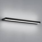 Helestra Slate LED-Wandleuchte, matt schwarz 60 cm