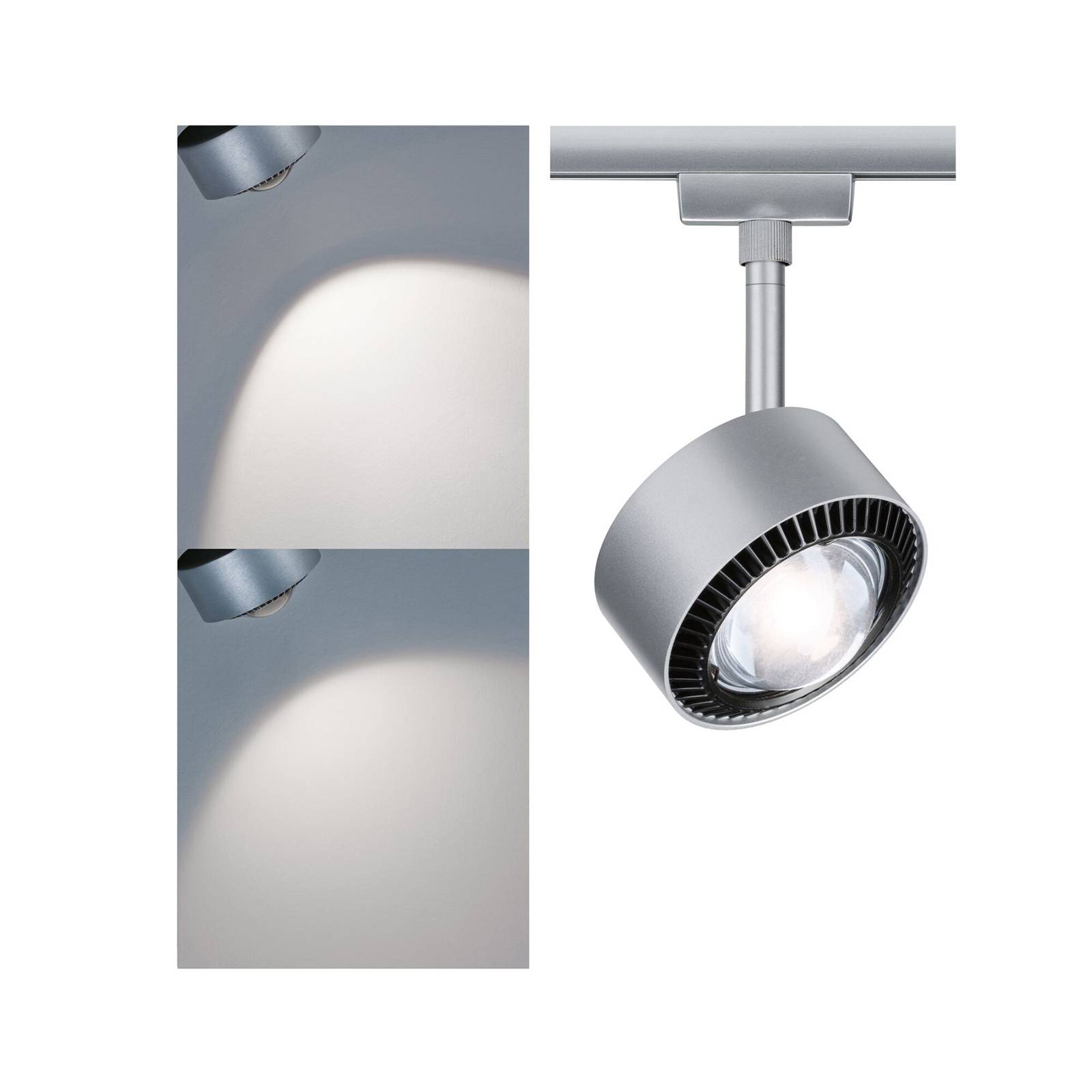 Paulmann Urail LED Spot Aldan 8W Schwarz Matt 4000K Dimmbar Schwarz günstig online kaufen