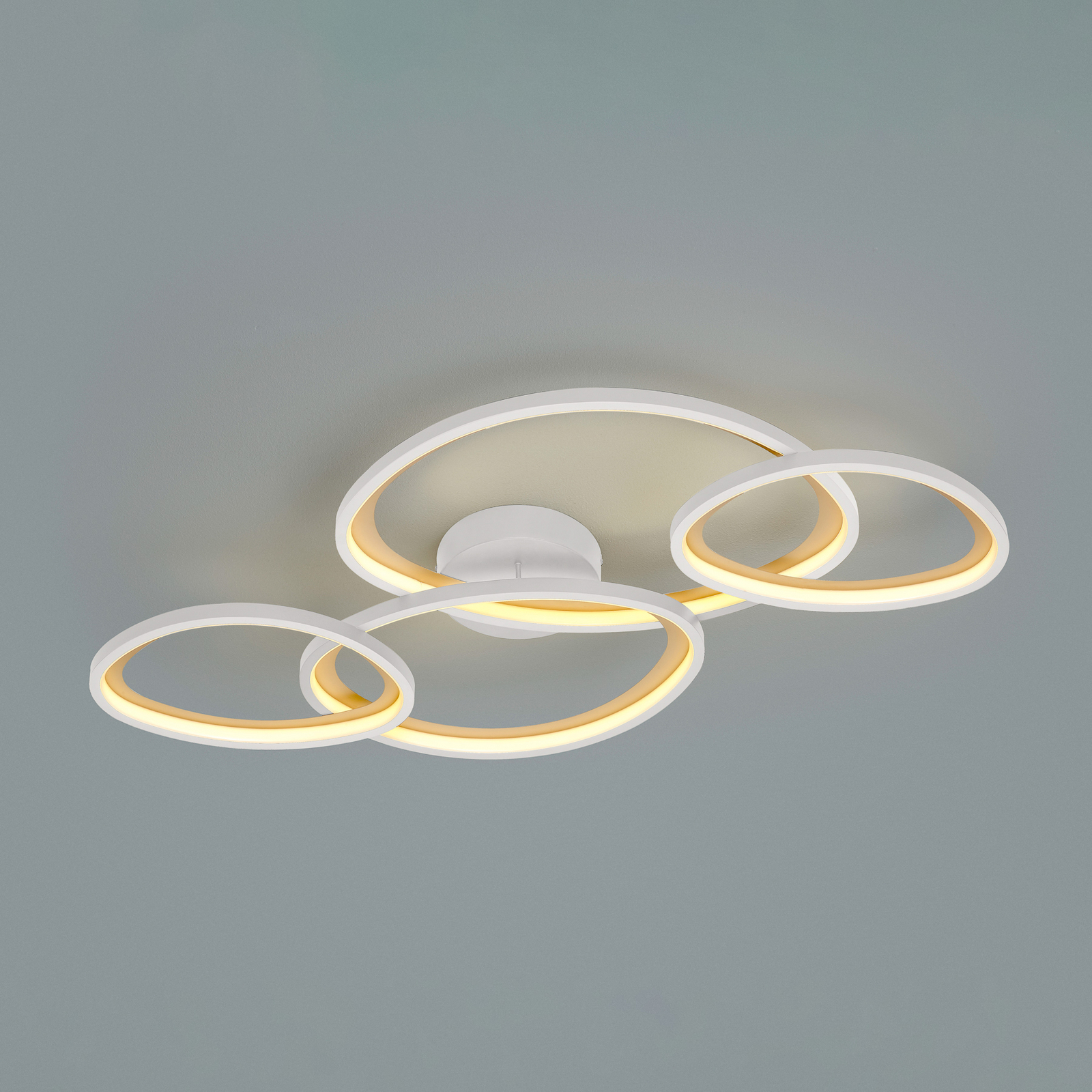 LED griestu lampa „Sivo“, garums 103 cm, matēti balta, metāls, CC LED griestu lampa „Sivo“, garums 103 cm, matēti balta, metāls, CC