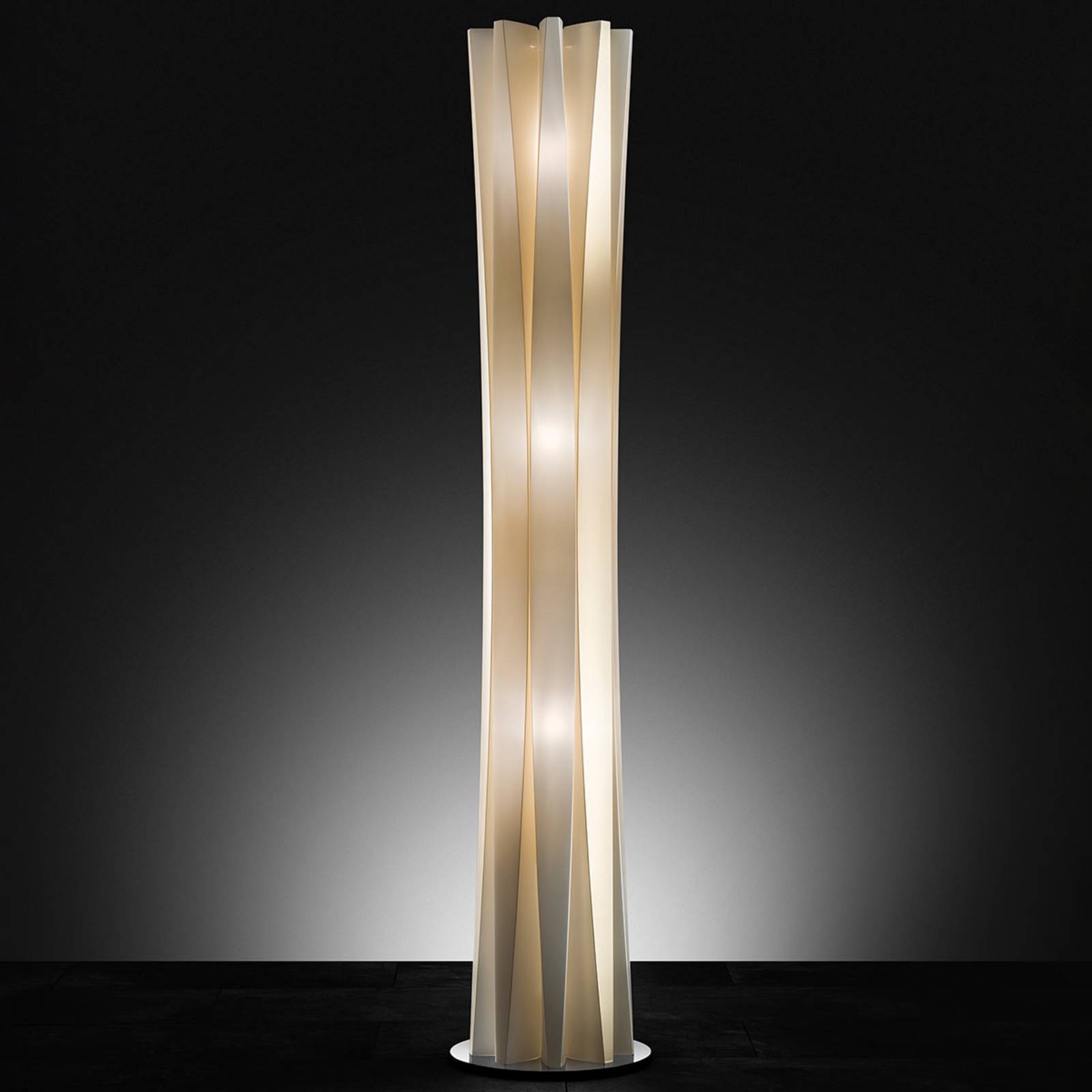 Slamp Bach golvlampa höjd 161 cm guld