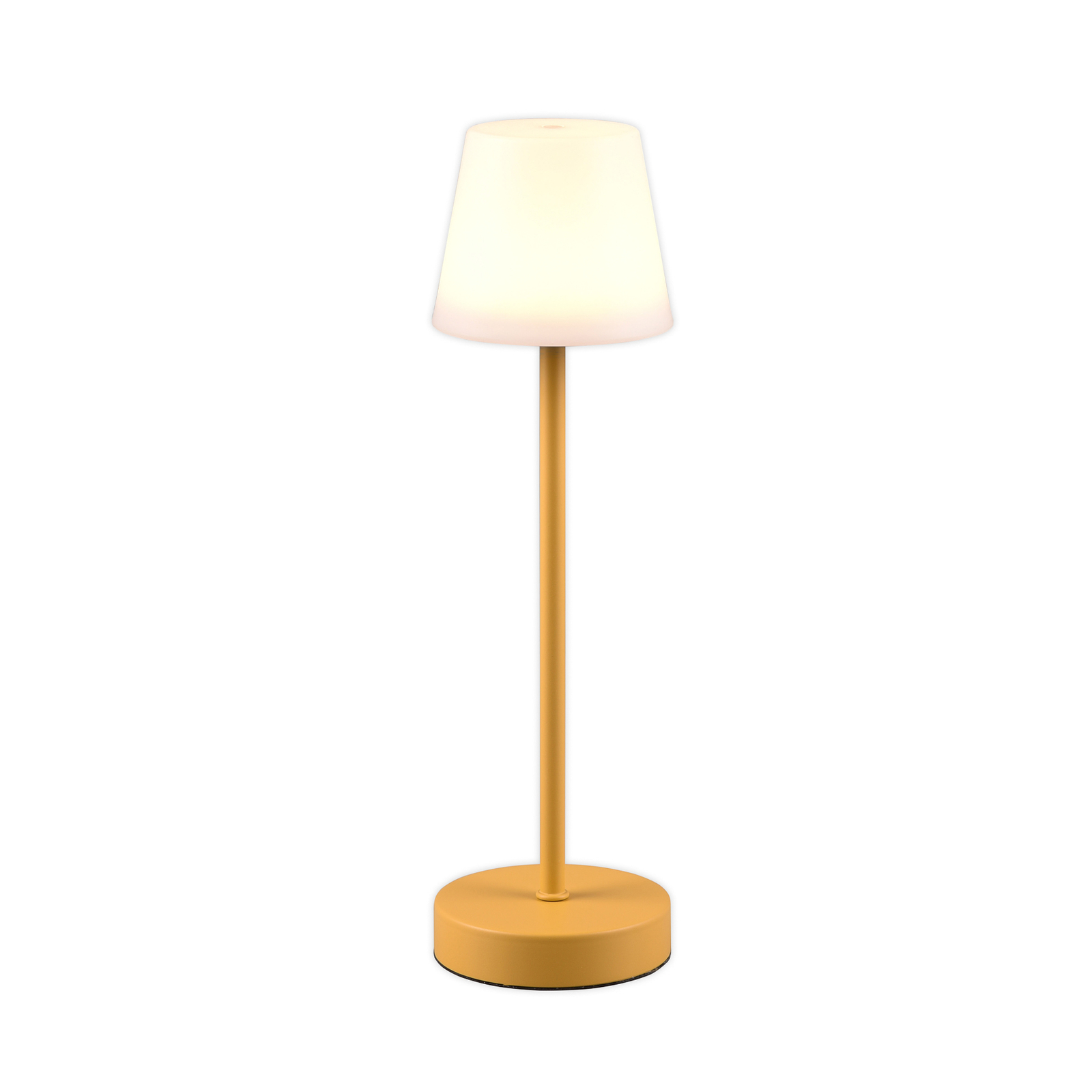 LED-bordlampe Martinez, dimmer og CCT, gul