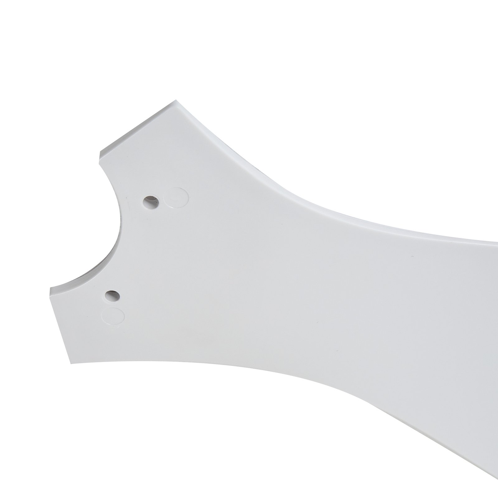 Lucande LED-Deckenventilator Kayu, weiß, DC, leise, Ø 132 cm