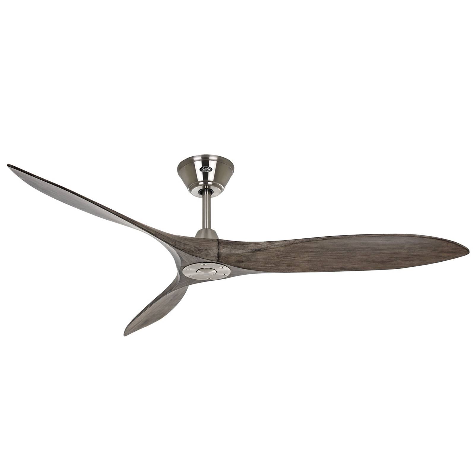 CasaFan ECO AIRSCREW 152 BN-GW Deckenventilator 28 W (Ø x H) 1520 mm x 275 mm Chrom