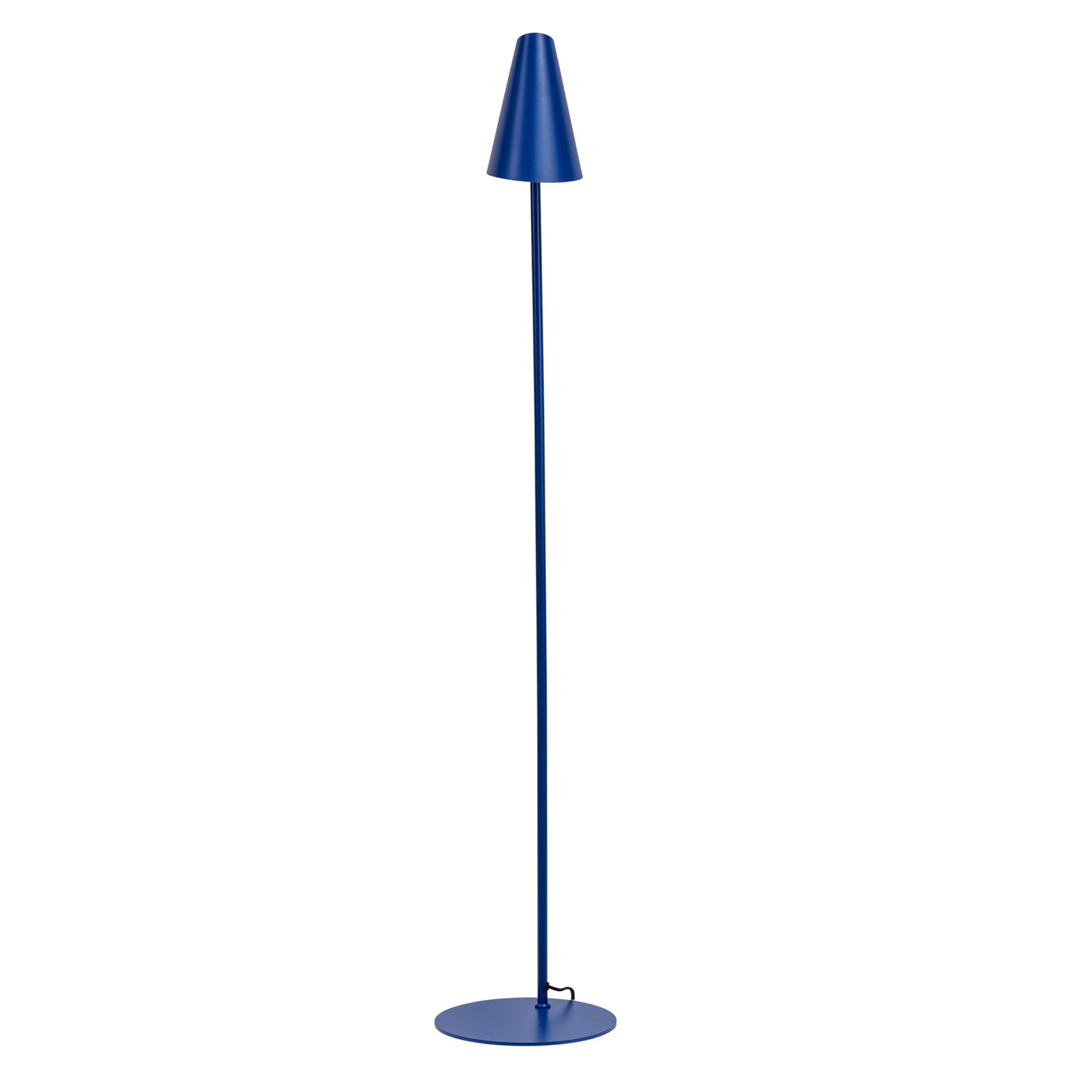 Dyberg Larsen Cale floor lamp, dark blue