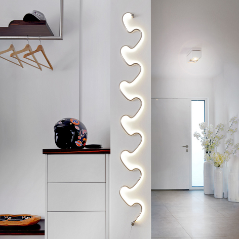 LED-Wandleuchte Step mit Stecker