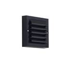 Lindby Applique da esterno Muro, nero, PC, set di 2