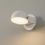 LED-Wandleuchte Hemi mit schwenkbarem Schirm
