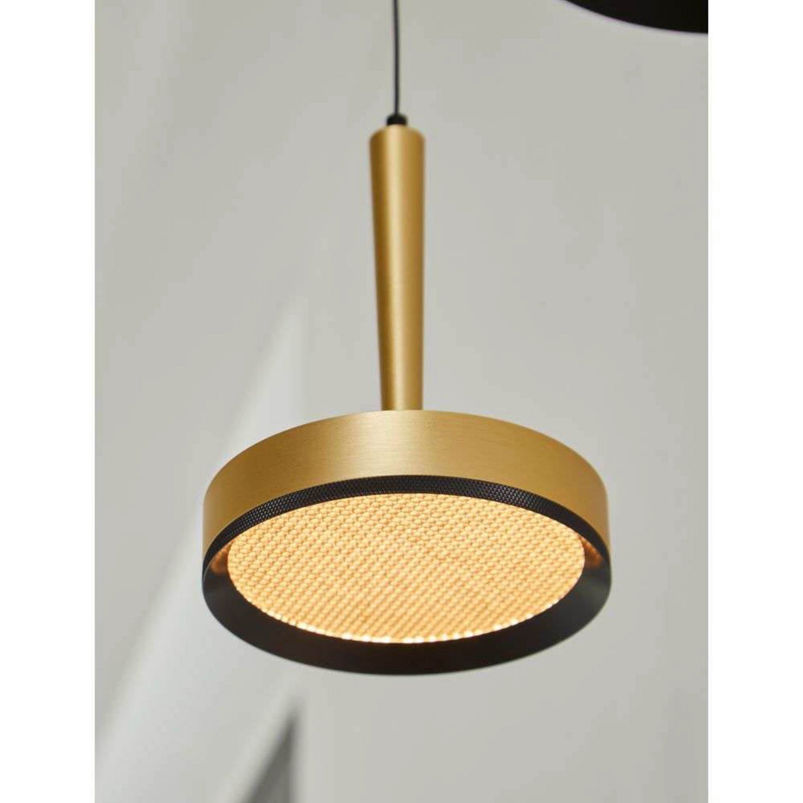 LOOM DESIGN Suspension LED Nyx P1, laiton, aluminium