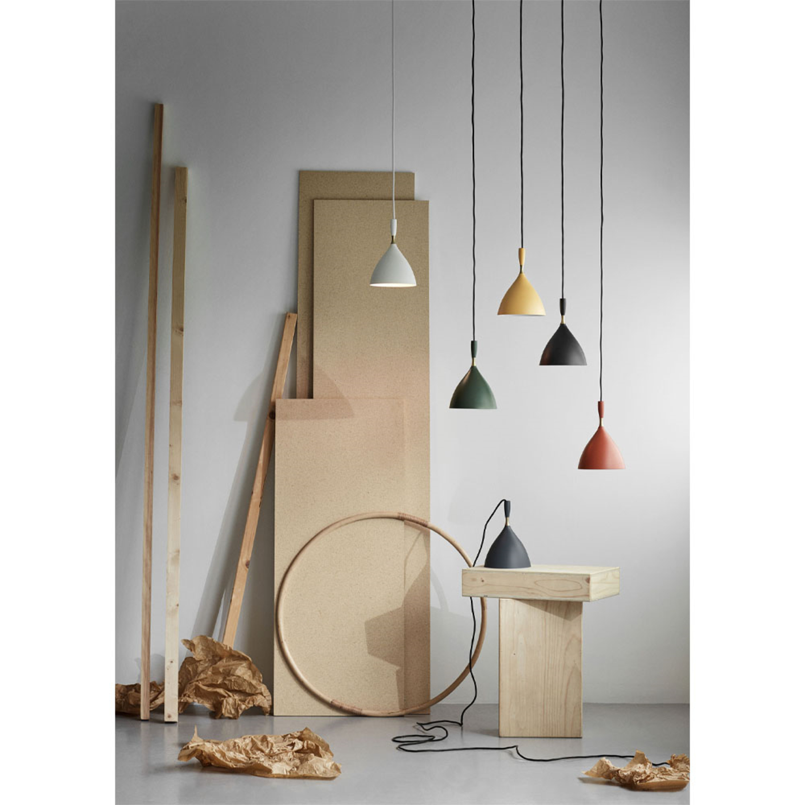 Dokka Hanglamp Dark Green - Northern