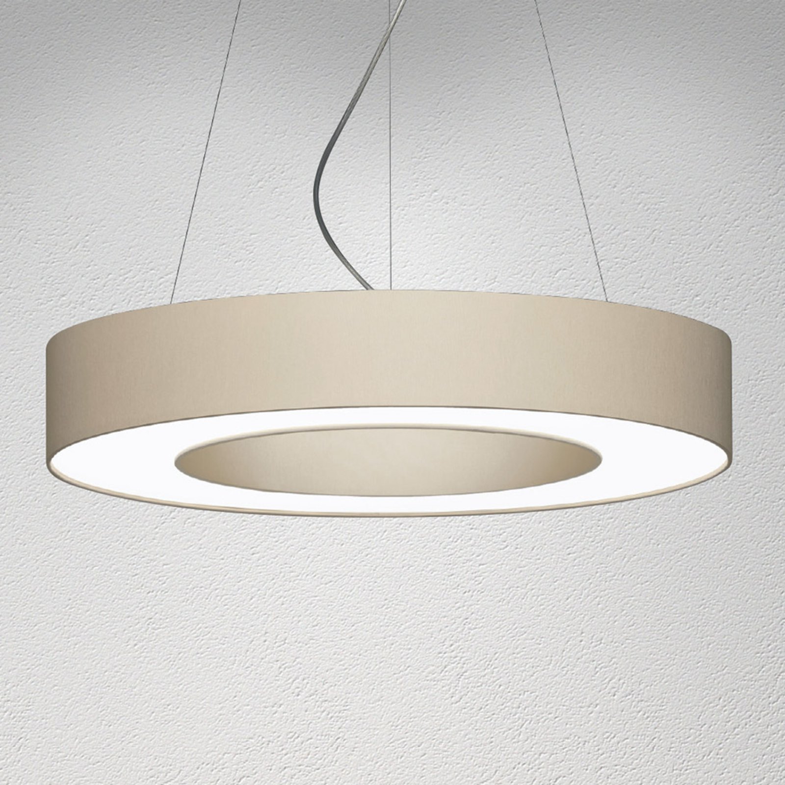 Suspension LED Donut dimmable 22 W mélange