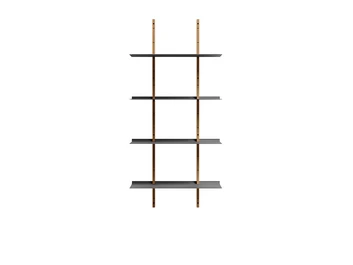 Smile Etagère Set Large Oak/Grey - Eva Solo