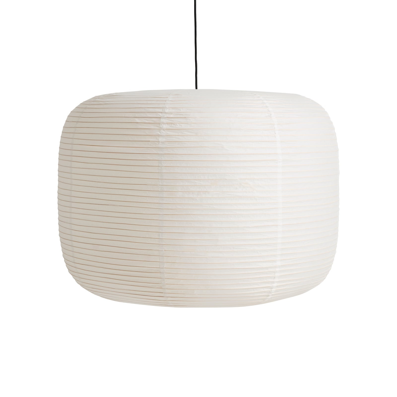 Papierowy klosz Donut, Ø 80 cm, Classic White – HAY