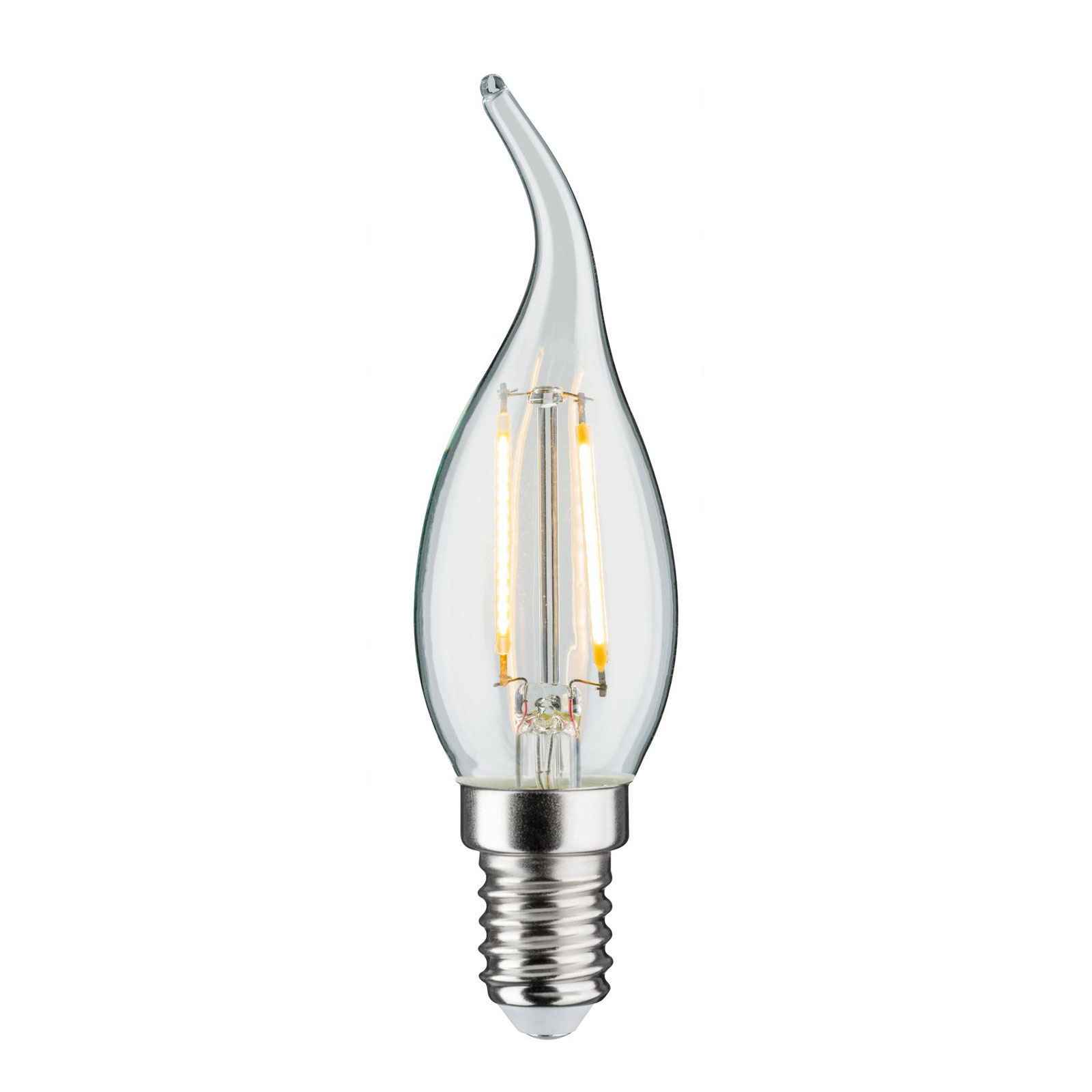 LED-kynttilälamppu E14 2.8W 2,700K Windblast Filament -lanka