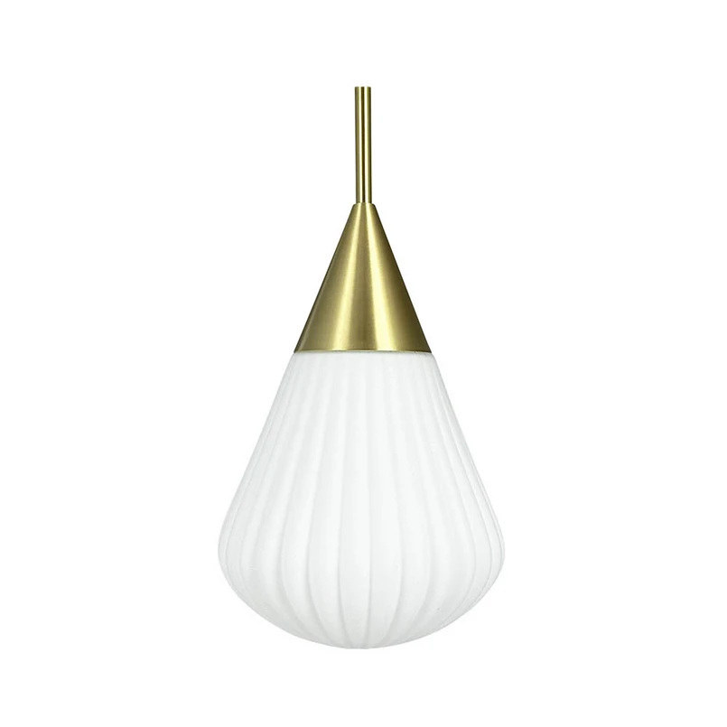 Dyberg Larsen – Ballon Pendelleuchte Small Opal/Messing DybergLarsen
