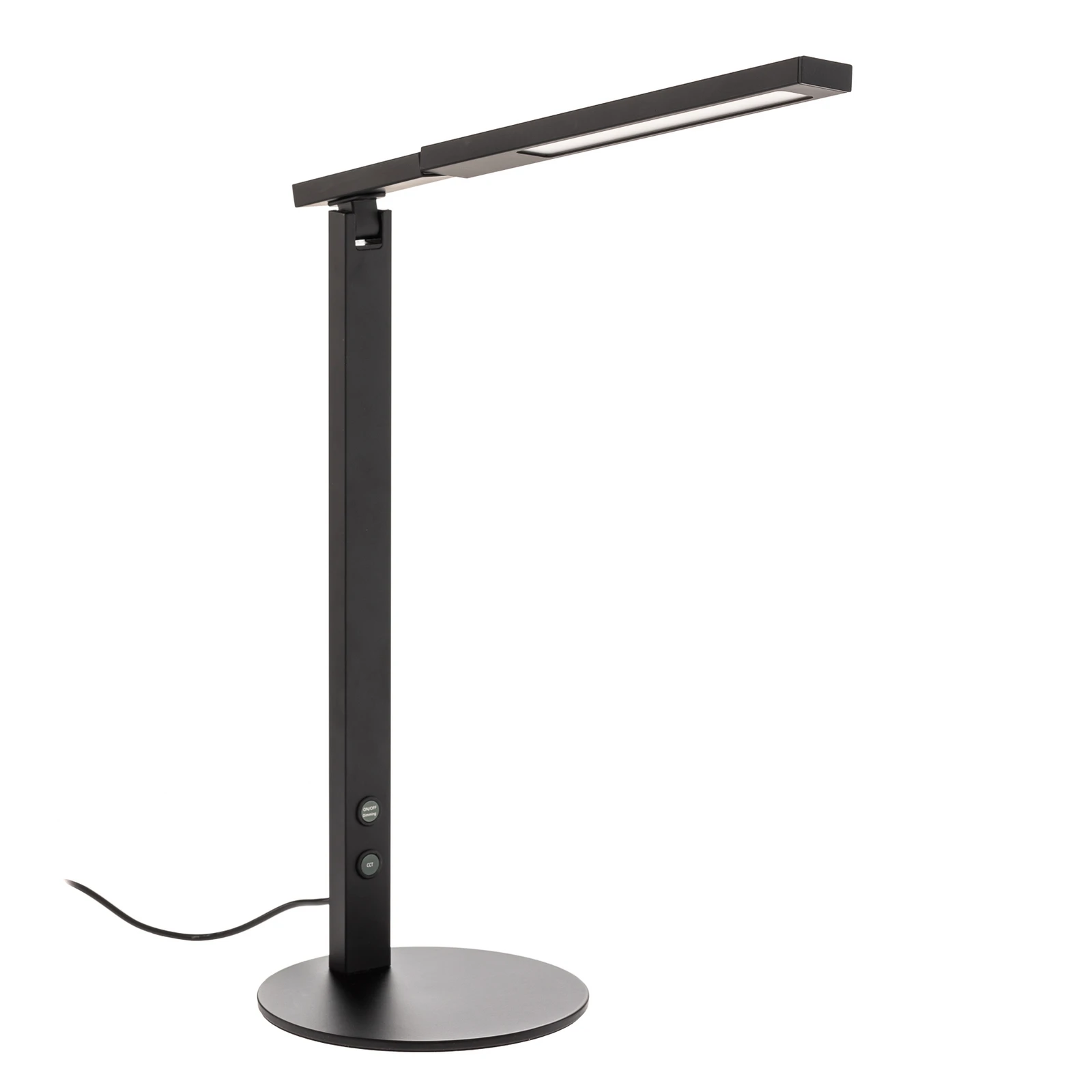 Lampe de bureau LED Idéale avec variateur d'intensité, noir