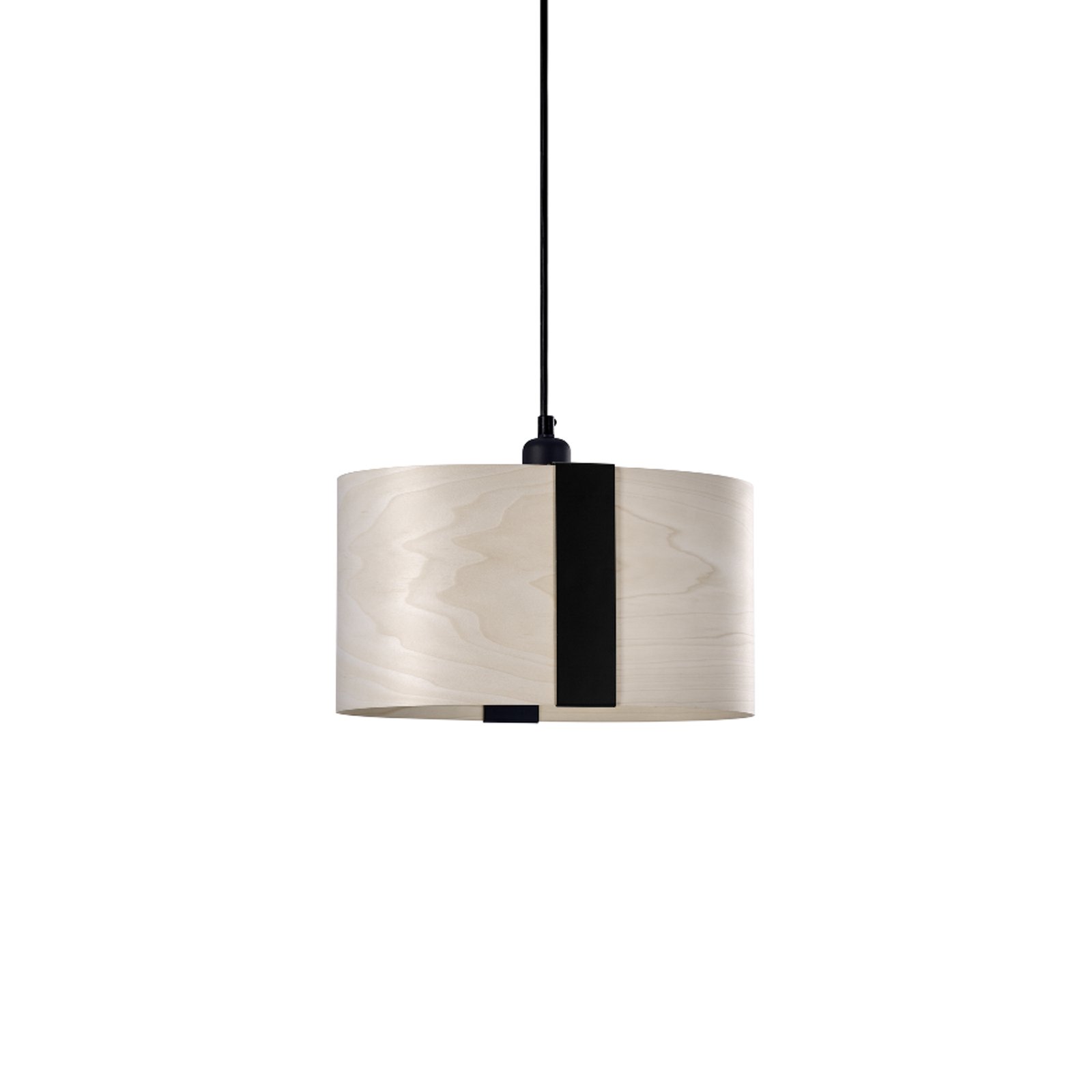LZF Sushi hanglamp, zwart/ivoor