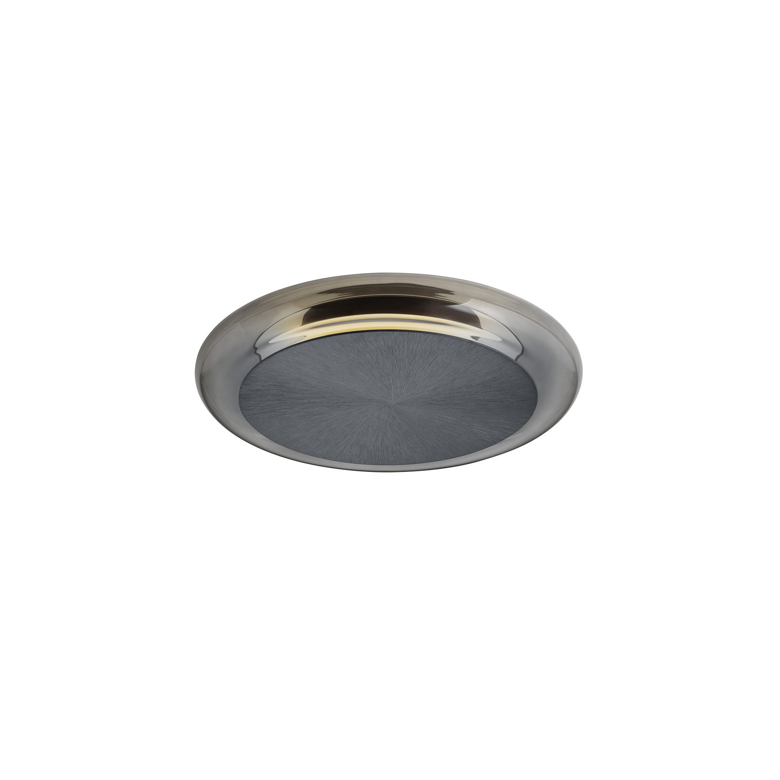 BANKAMP Cloud LED ceiling lamp dimmable anthracite