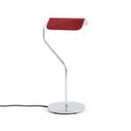 Lampa de masă HAY Apex, roșie, înălțime 38 cm, soclu E14, oțel