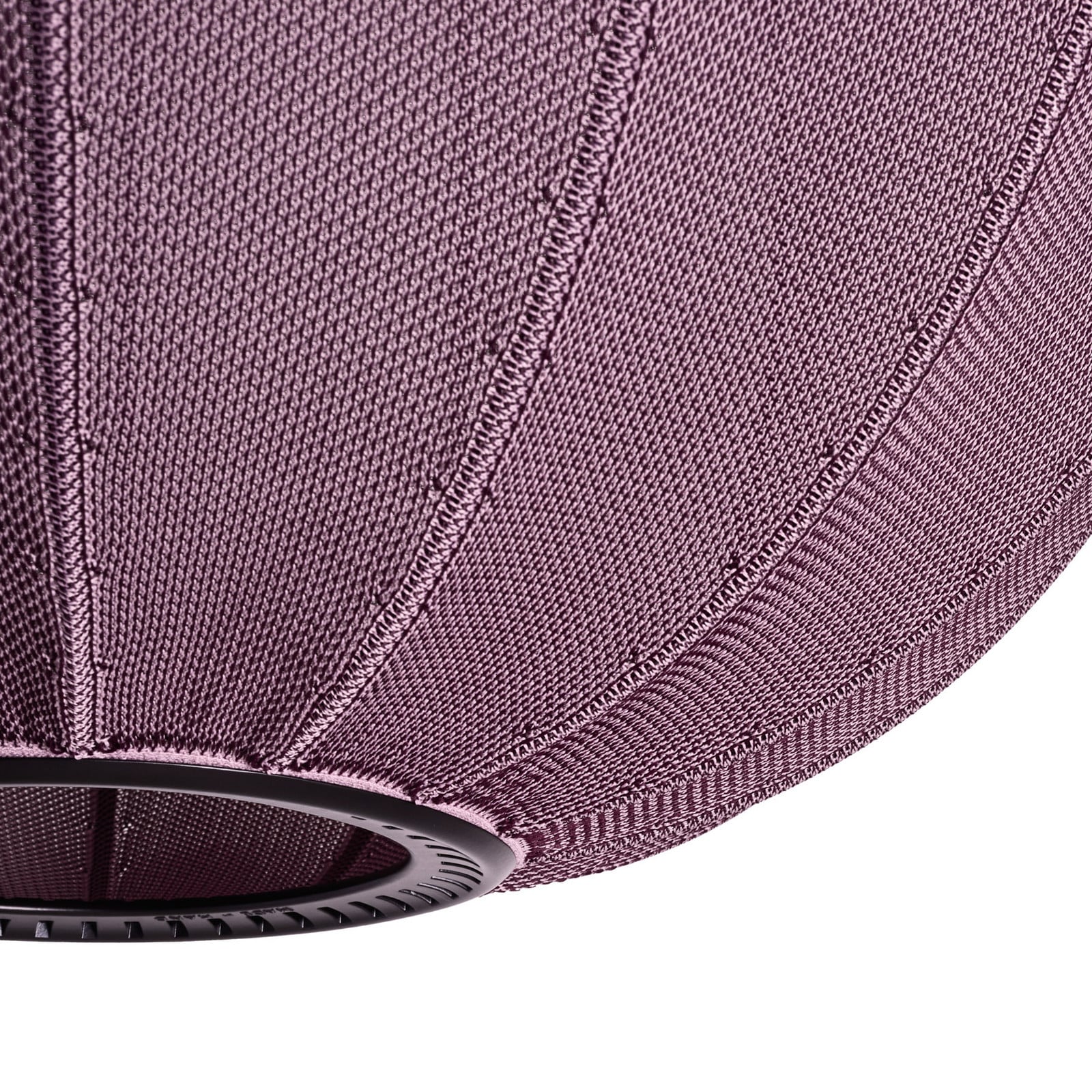 Knit-Wit 75 Round pendellampe Burgundy Made By Hand - Aluminium billede
