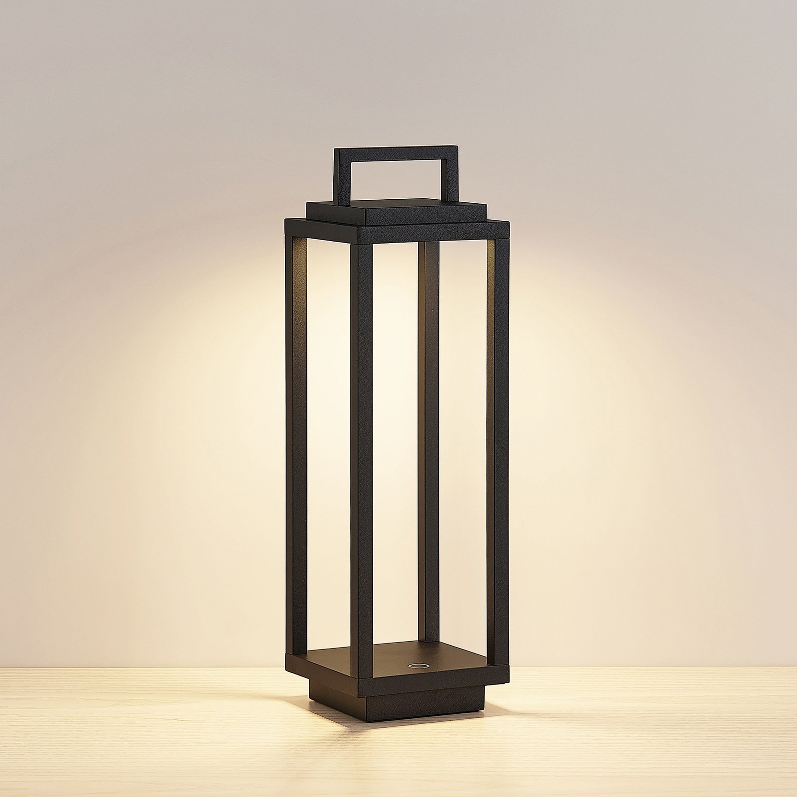 Mirina Portable Vonkajšie Svietidlo Black - Lucande