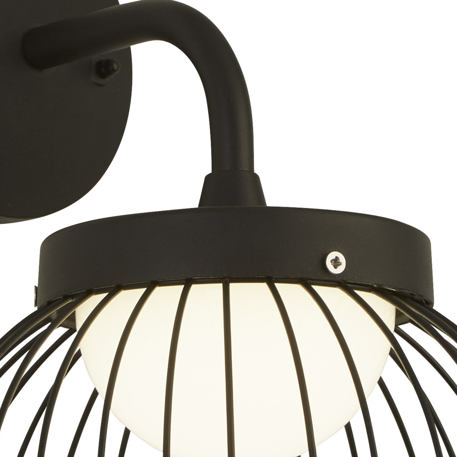LED-Außenwandleuchte X Cabin, IP44, schwarz, Metall