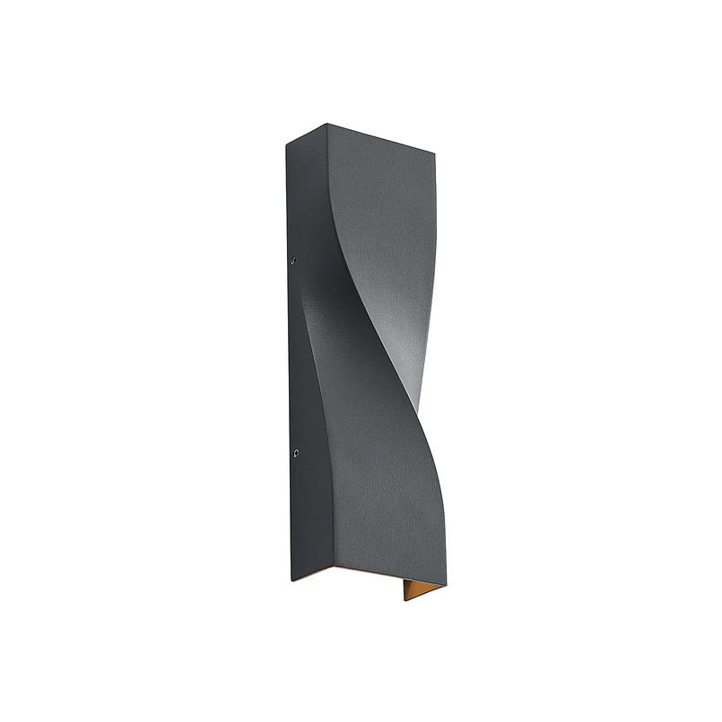 Lucande - Tibelya LED Up/Down OutdoorWall Lamp Anthracite