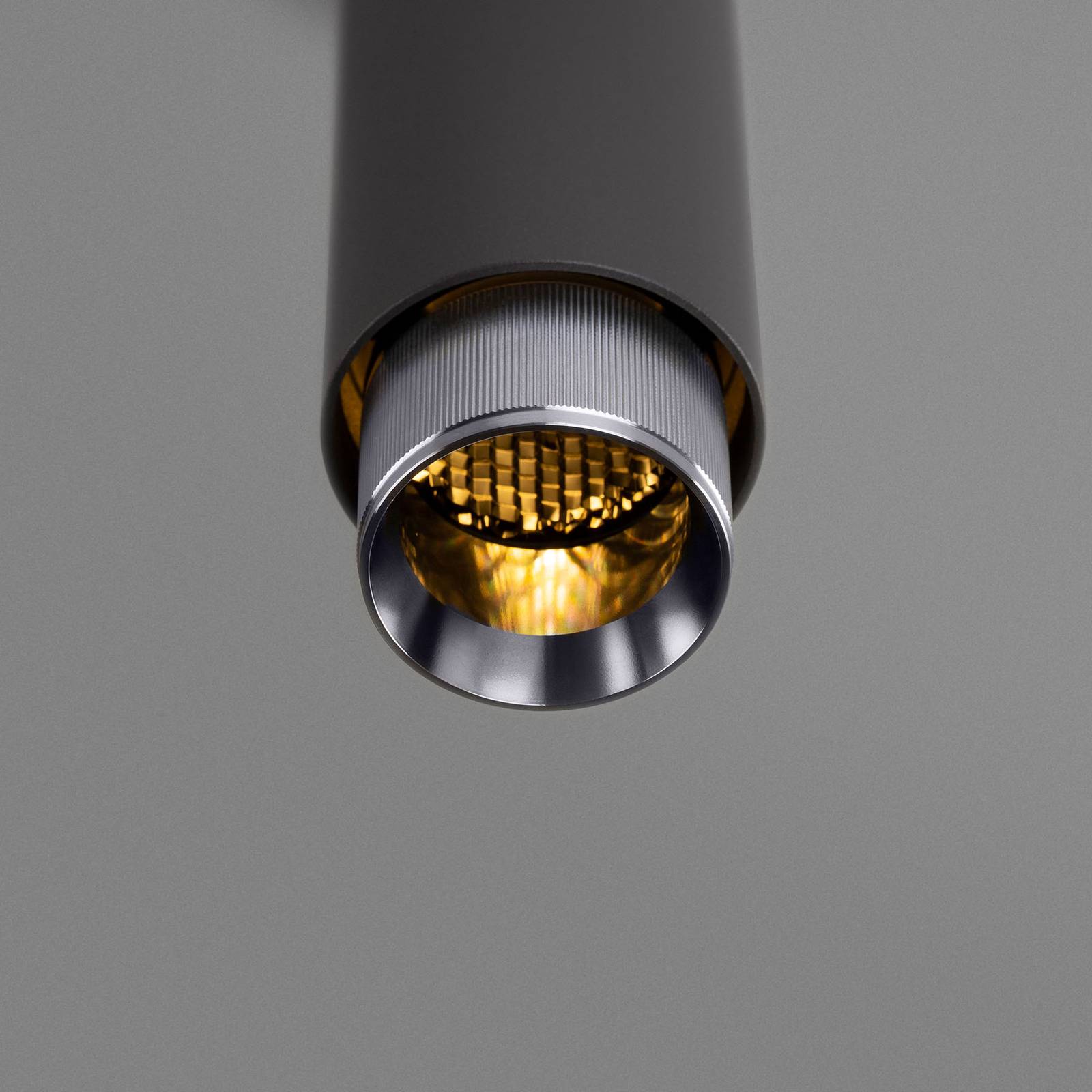 Buster + Punch Exhaust żyrandol grafit/stal