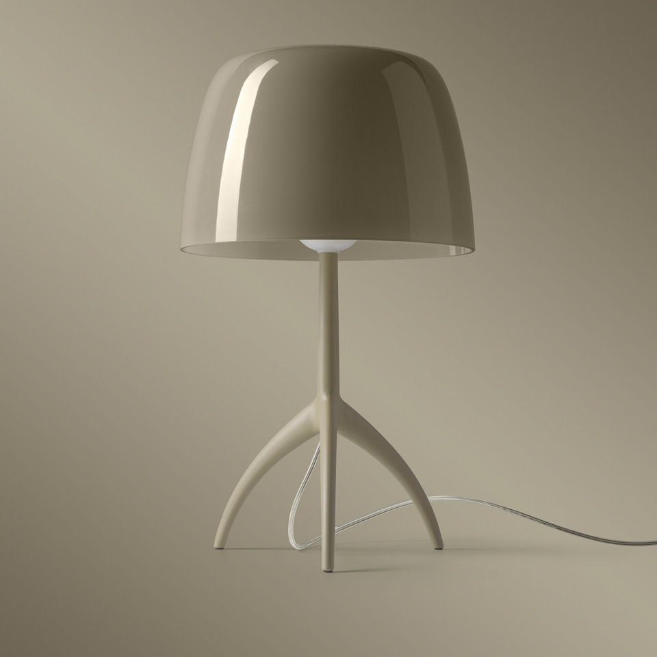 Foscarini Lumiere Nuances LED-bordslampa, grön från Foscarini