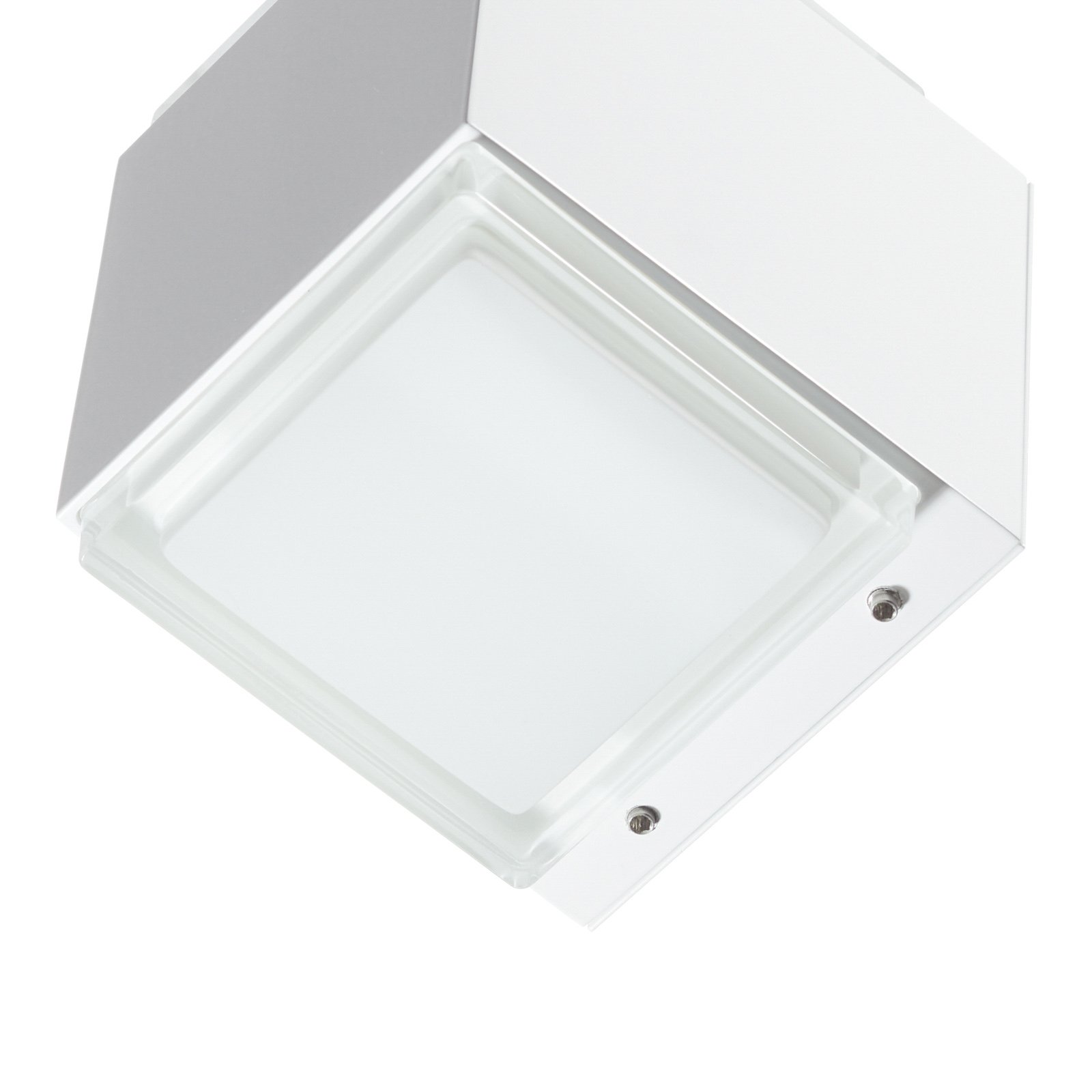 BEGA 50063 LED wall light 3,000 K 9 cm white