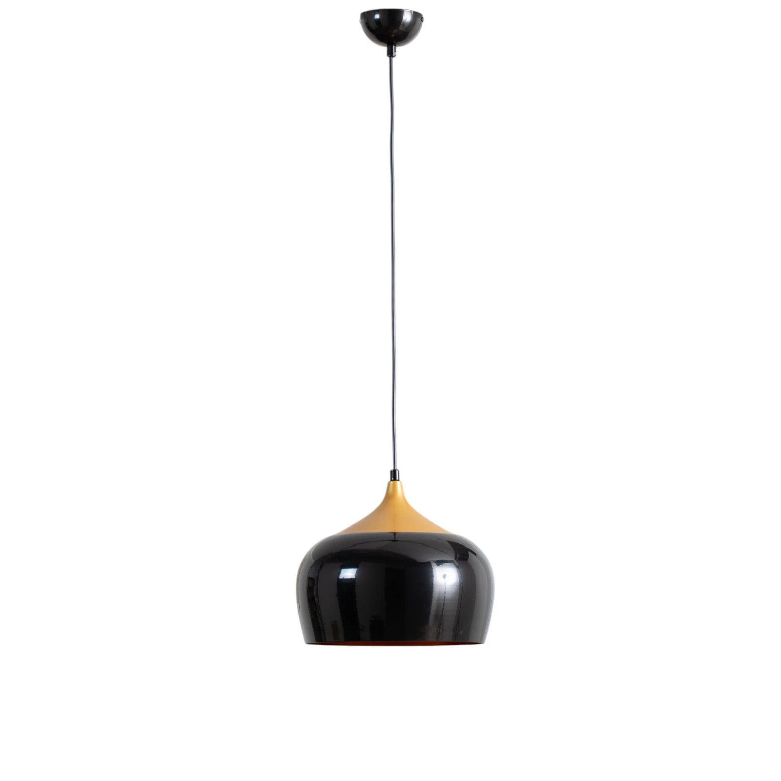 Berceste 212-S függő lámpa Ø30cm fekete/arany