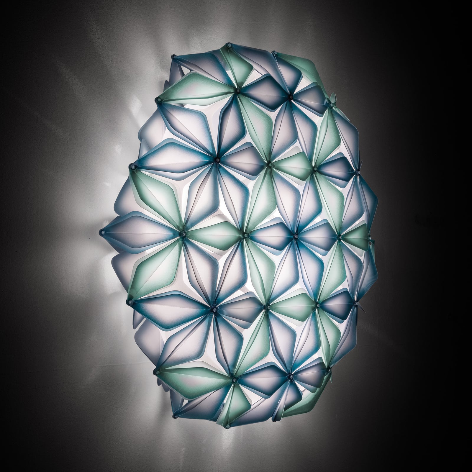 La Vie L Deckenleuchte, Breite 71cm, blau - Slamp