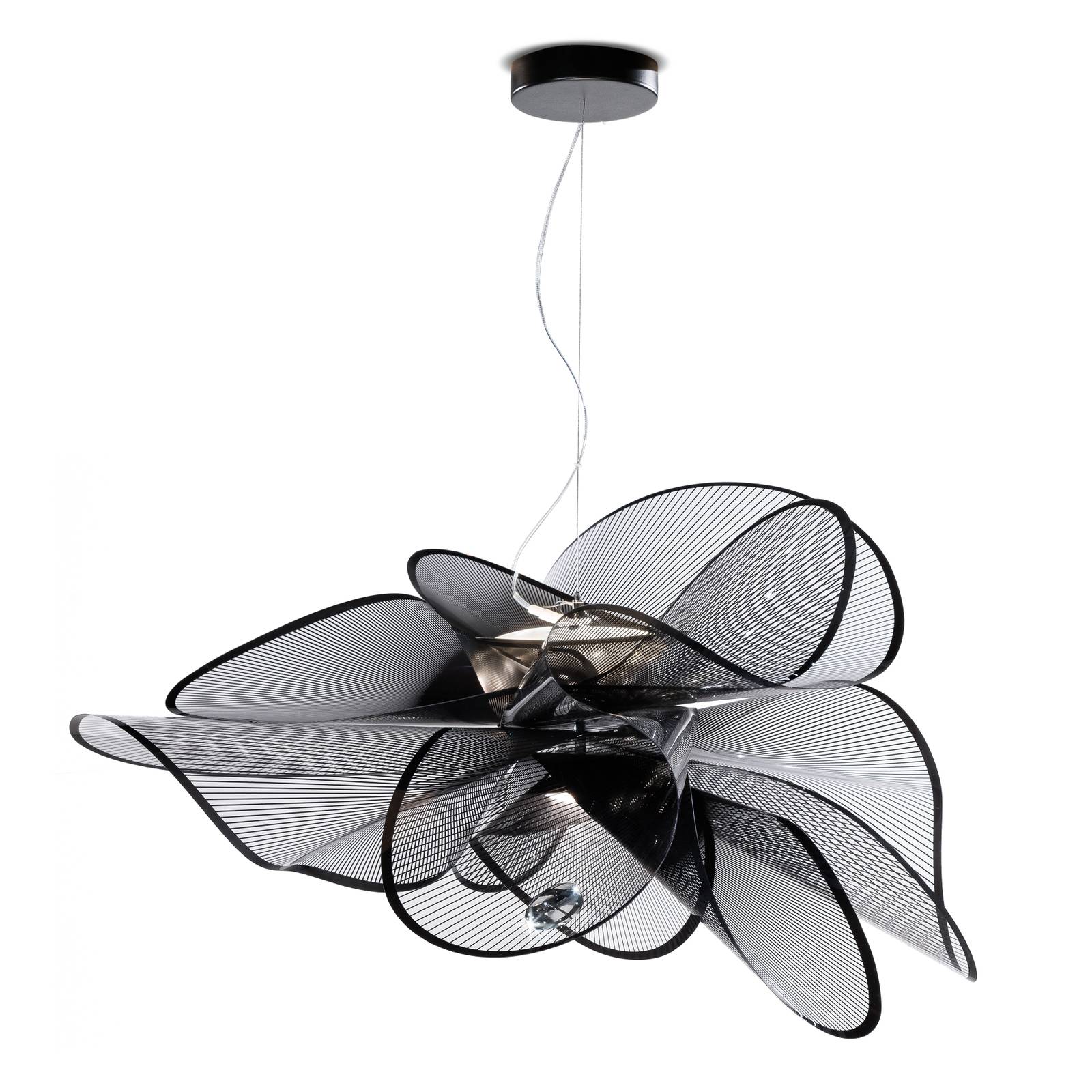 Slamp La Belle Étoile LED-Hängelampe schwarz Ø90cm