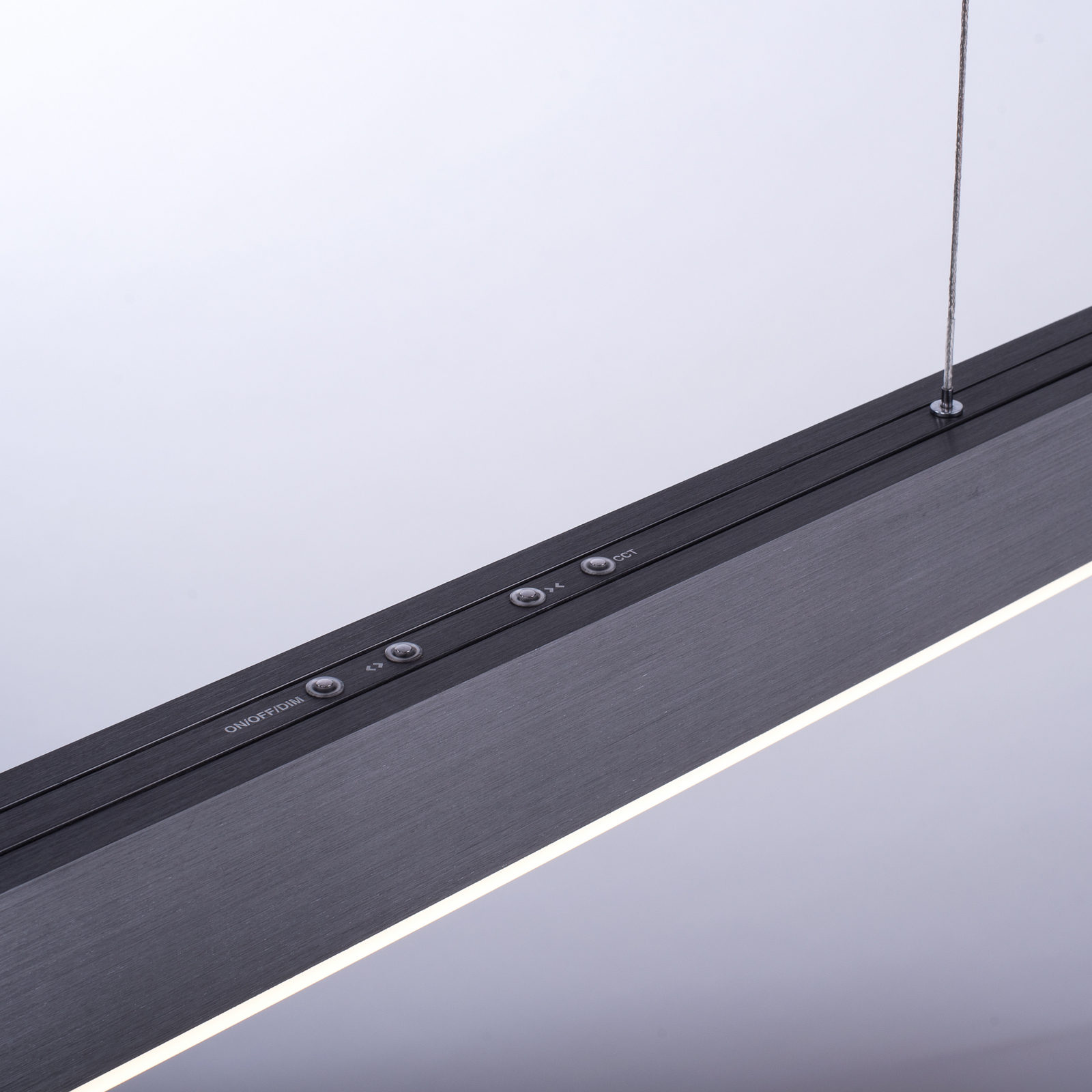Moto LED-Hängeleuchte, platin, dimmbar, CCT - PURE Moto LED-Hängeleuchte, platin, dimmbar, CCT - PURE