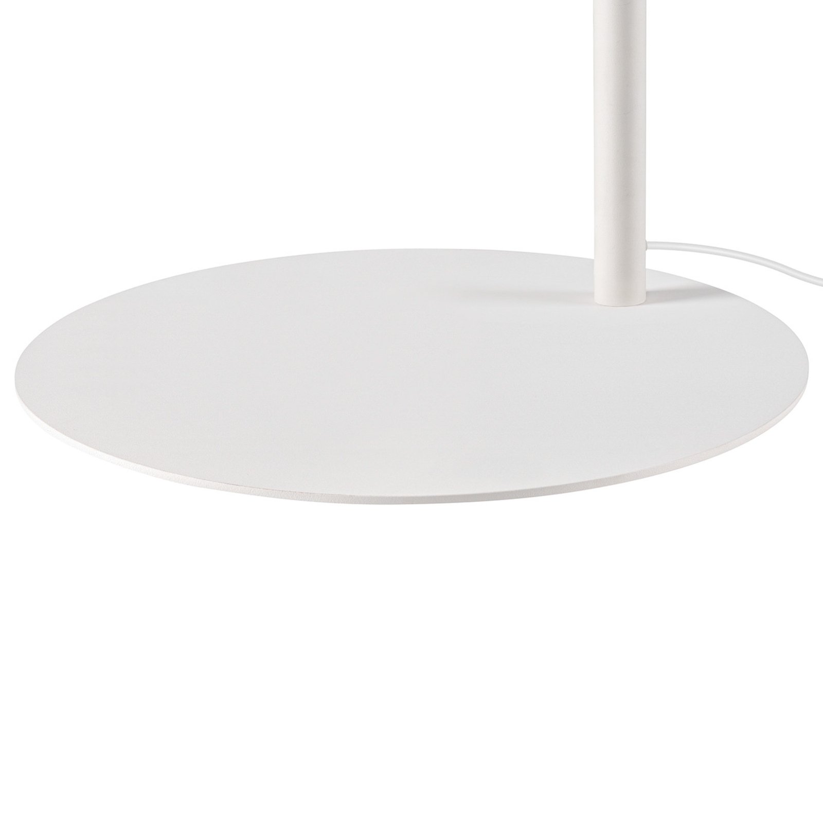 SLV Lámpara de pie LED One Bow FL, blanca, acero, altura 232 cm, CCT