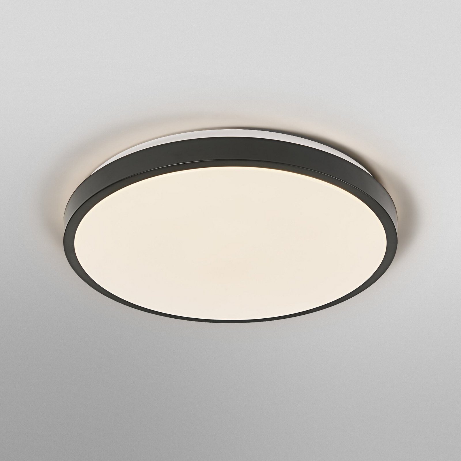 OSRAM LED-Deckenlampe ORBIS LONDON, schwarz, Ø 48 cm, Metall