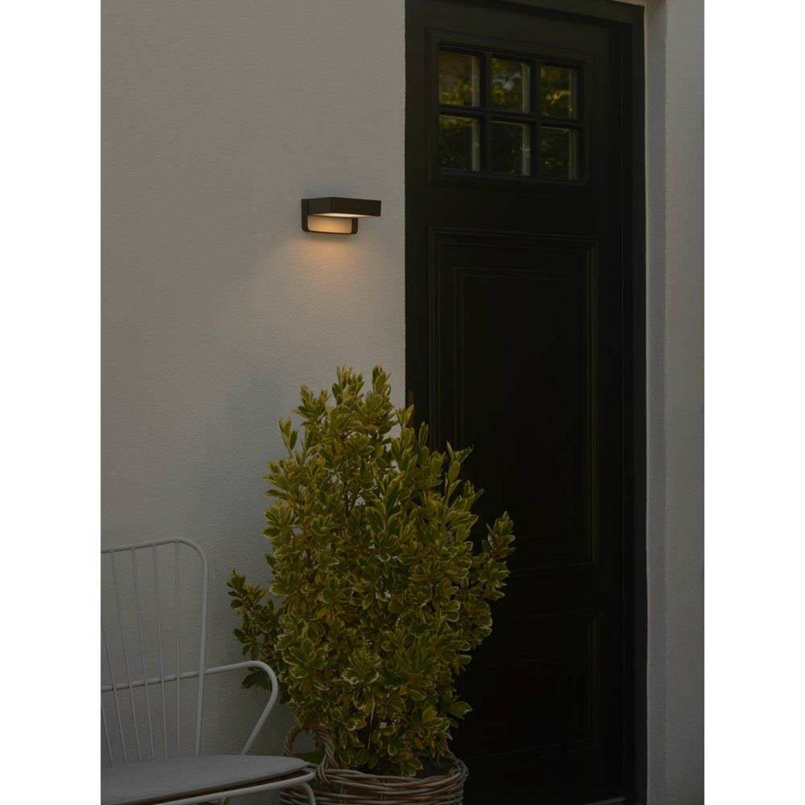 Saulio Solar Draußen Wandleuchte IP44 Schwarz - Nordlux