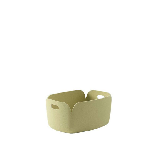 Restore Basket 48x35 Beige Green - Muuto