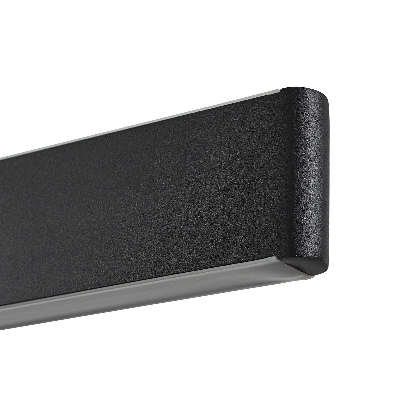Candeeiro suspenso LED Lucande Smart Mylosh, preto, CCT, Tuya