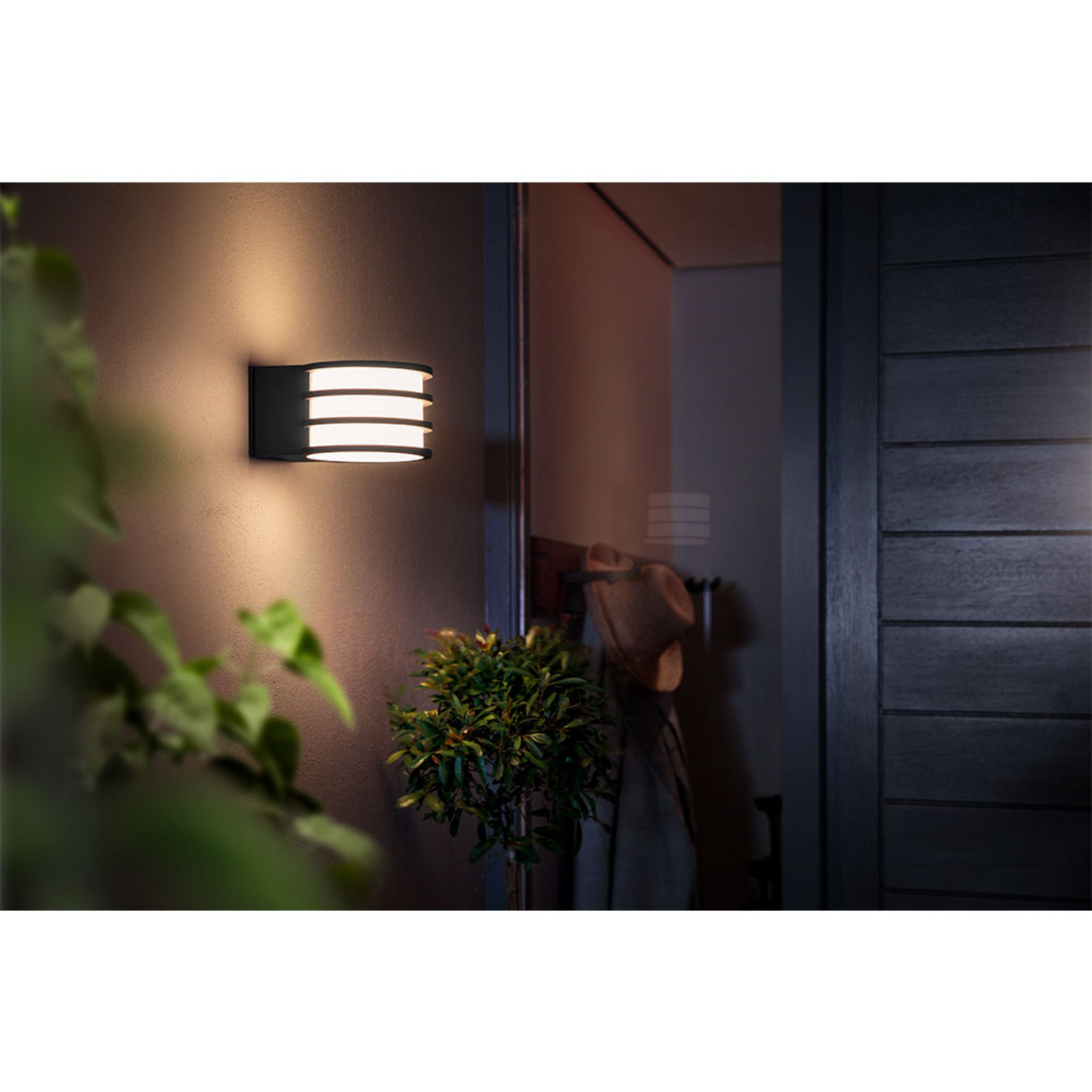 Lucca Aplica de Exterior Hue White Antracit - Philips Hue