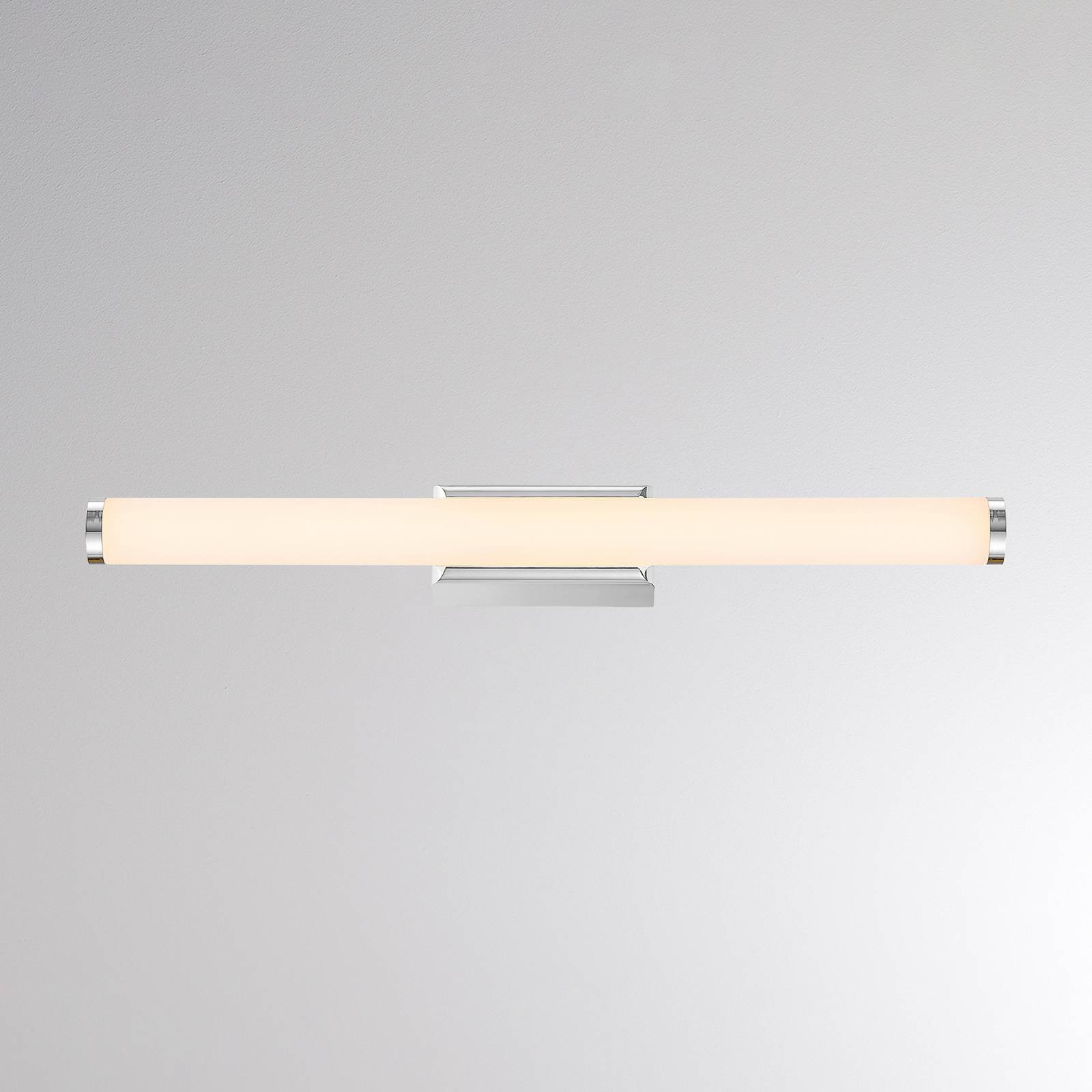  Molto Luce Molto Luce Vina S Led Wall Light, Chrome Finish, Width 40 Cm, Ip44, Cct 