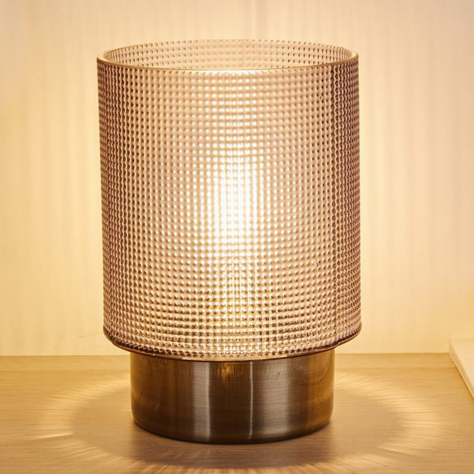 Lampe à piles JACOB Ø13xH21cm avec minuterie