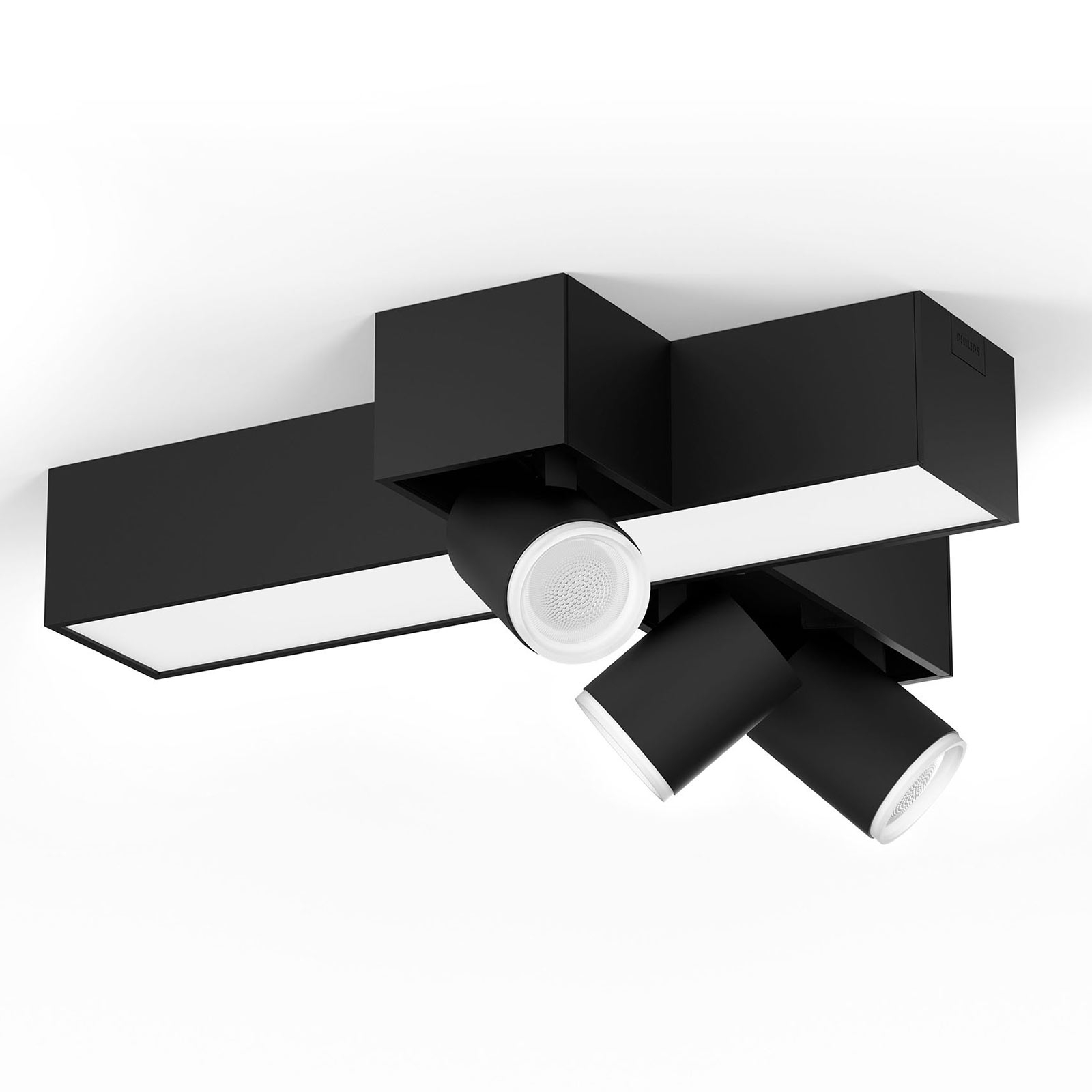 Philips Hue Centris Cross dreiflammig schwarz 