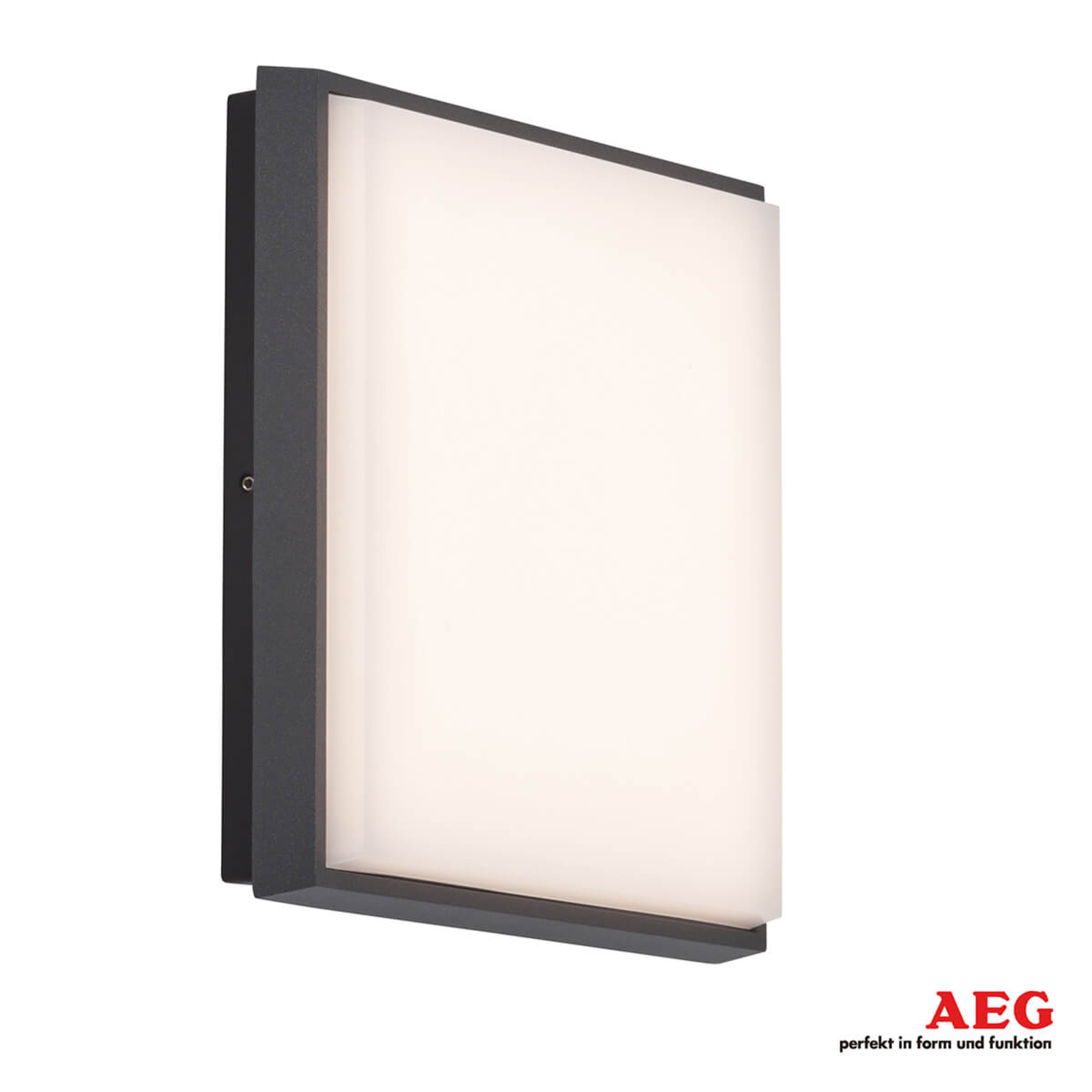 AEG Letan Square - helle LED-Außenwandlampe 23 W