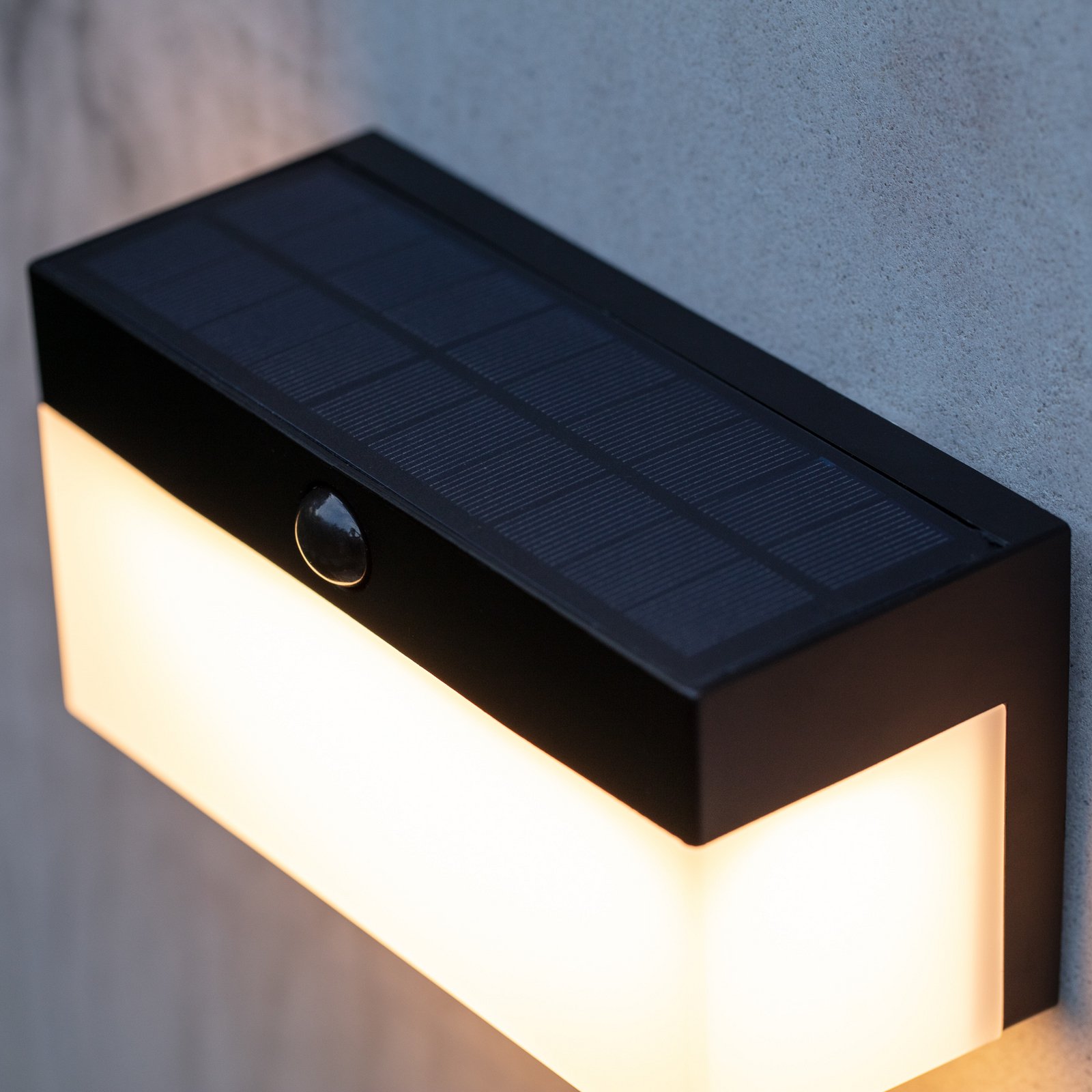 Applique LED solare da esterni Fran, CCT