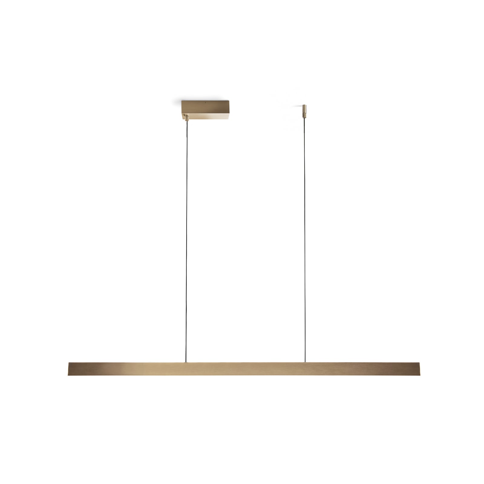 Edge Linear S1500 LED-Hängelampe, messing, CCT - Light-Point