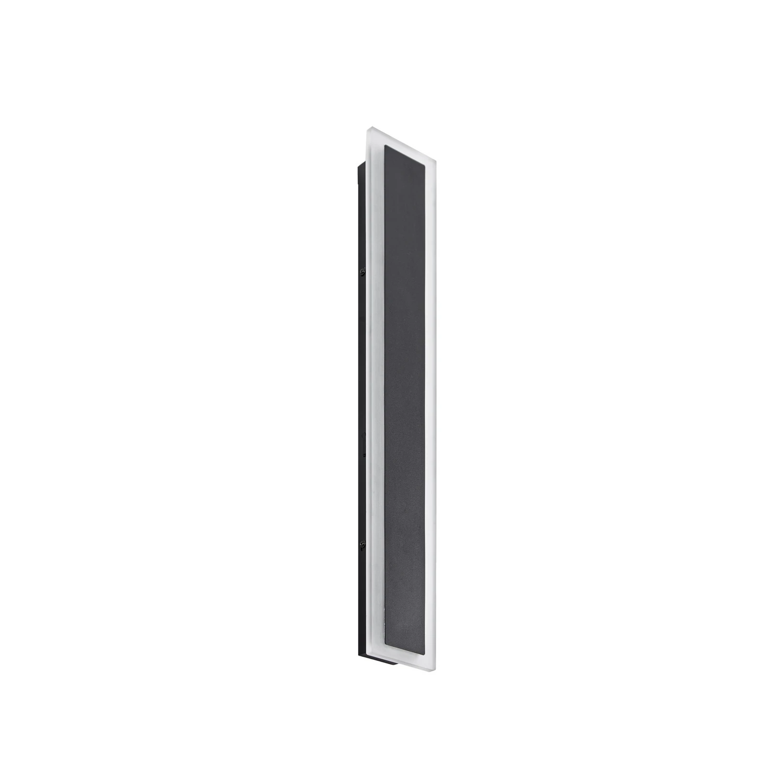 Lucande LED-Außenwandlampe Ilora, schwarz, 60 cm, CCT, IP65